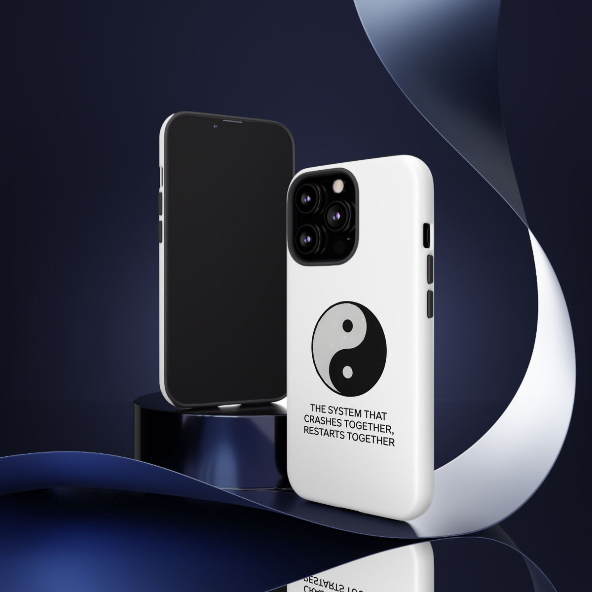 The System That Crashes Together, Restarts Together Phone Case