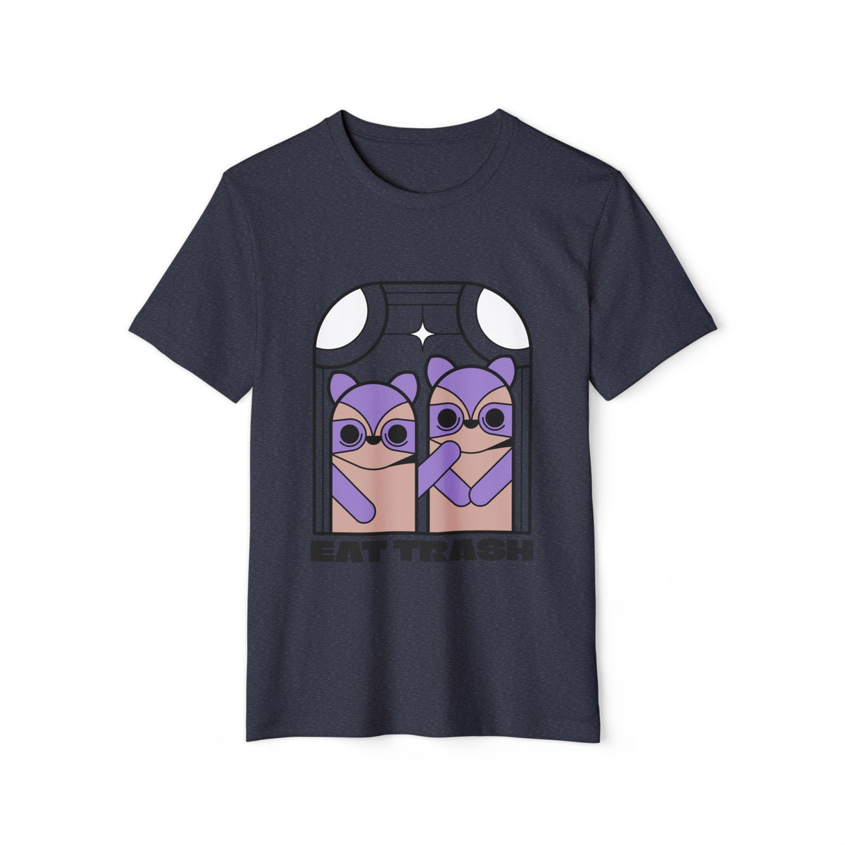 Eat Trash Raccoon Squad Recycled Organic Tee