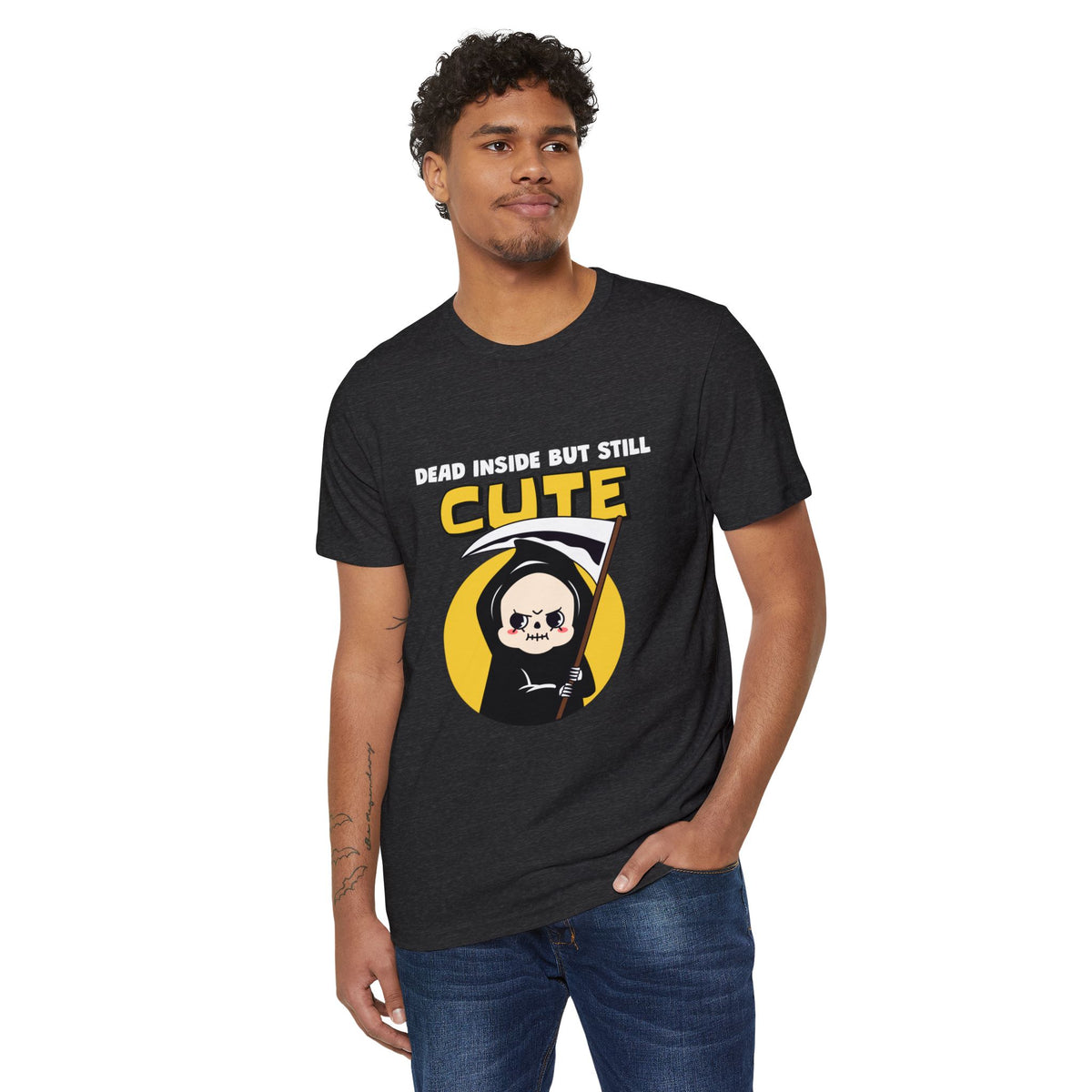 Dead Inside but Still Cute Recycled Organic Tee