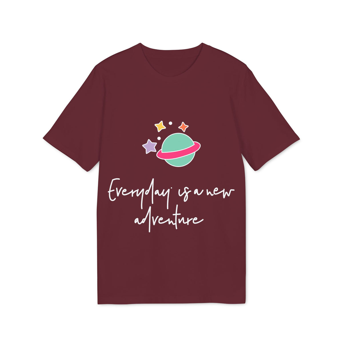 Every Day Is a New Adventure Organic Tee