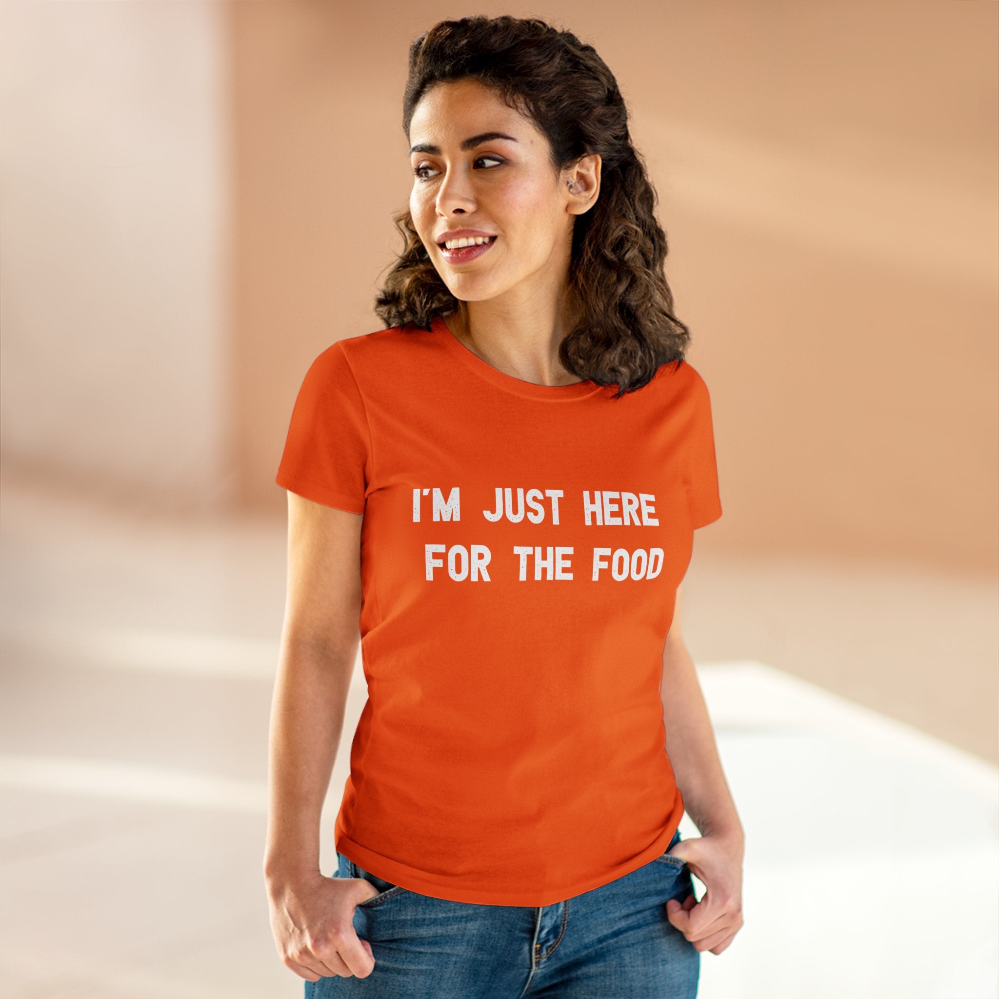 I'm Just Here For The Food - Women's Tee