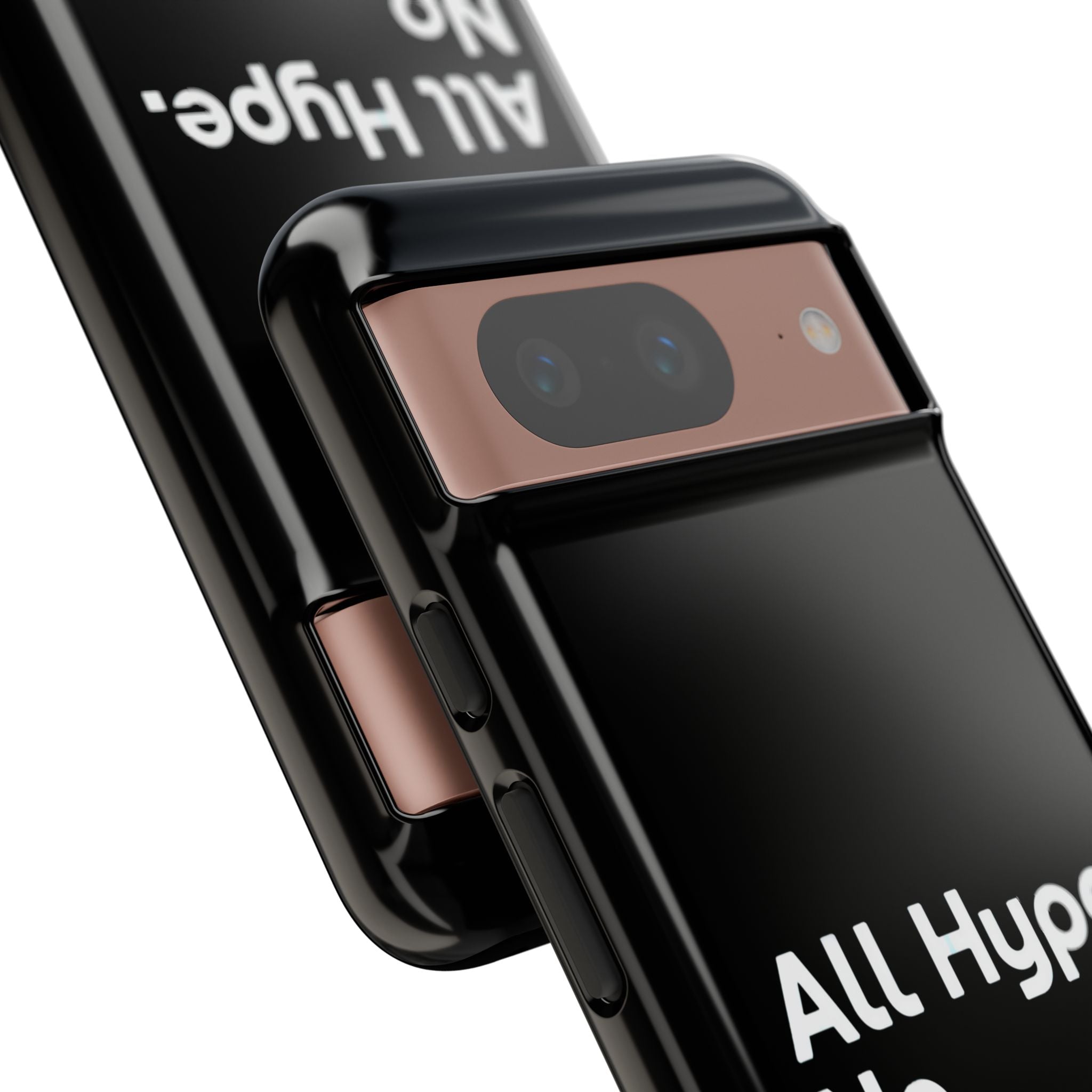 ALL HYPE NO COMPUTE- Impact-Resistant Phone Case