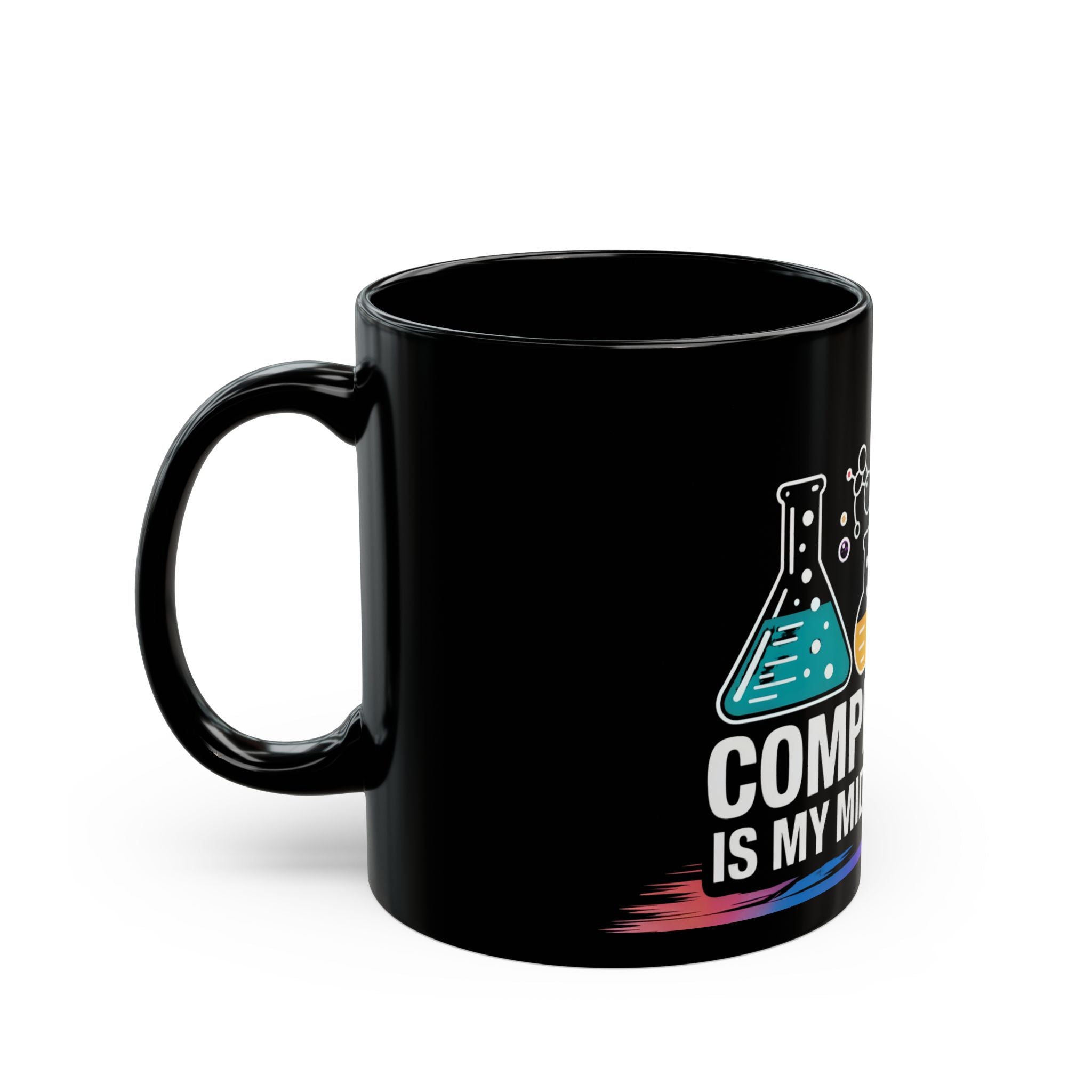 ACID Compliance Is My Middle Name - Black Mug