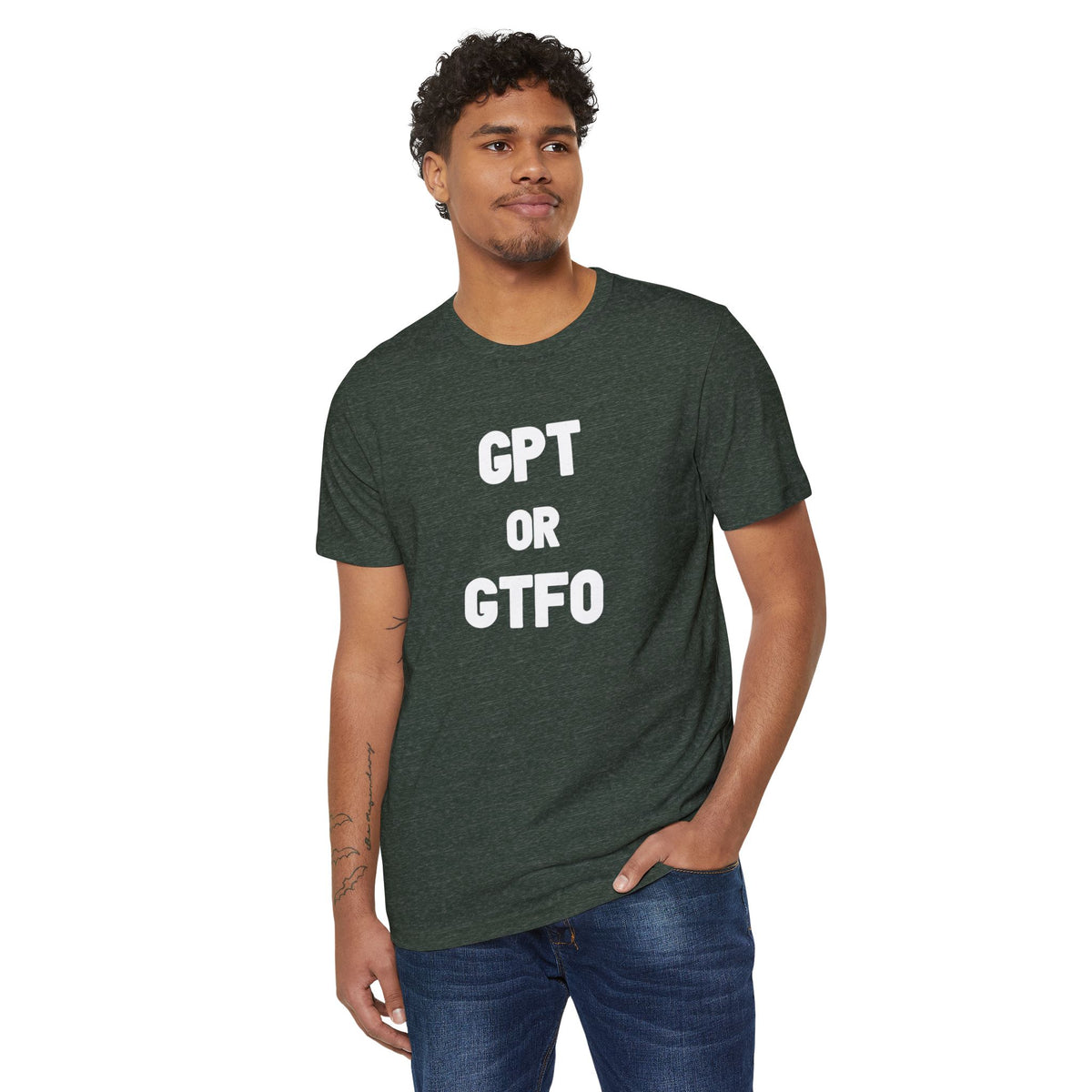 GPT or GTFO Recycled Organic Tee