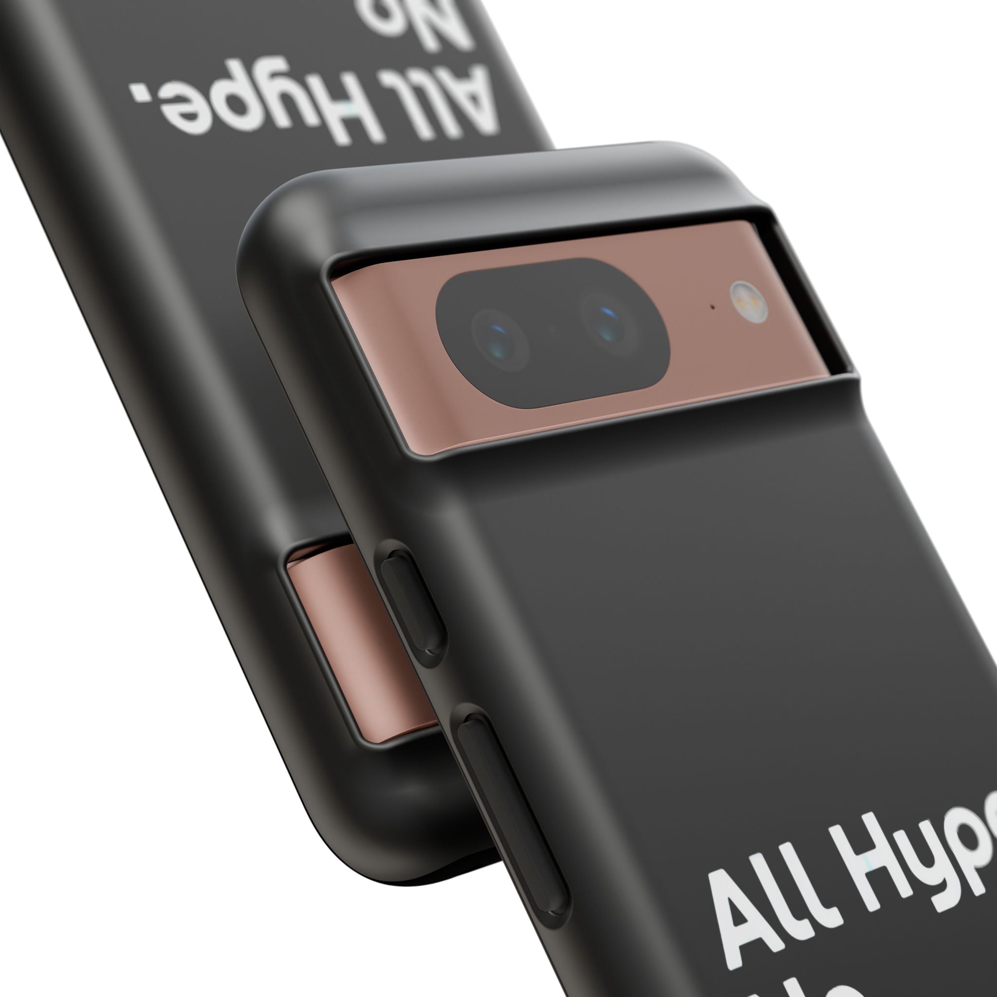 ALL HYPE NO COMPUTE- Impact-Resistant Phone Case