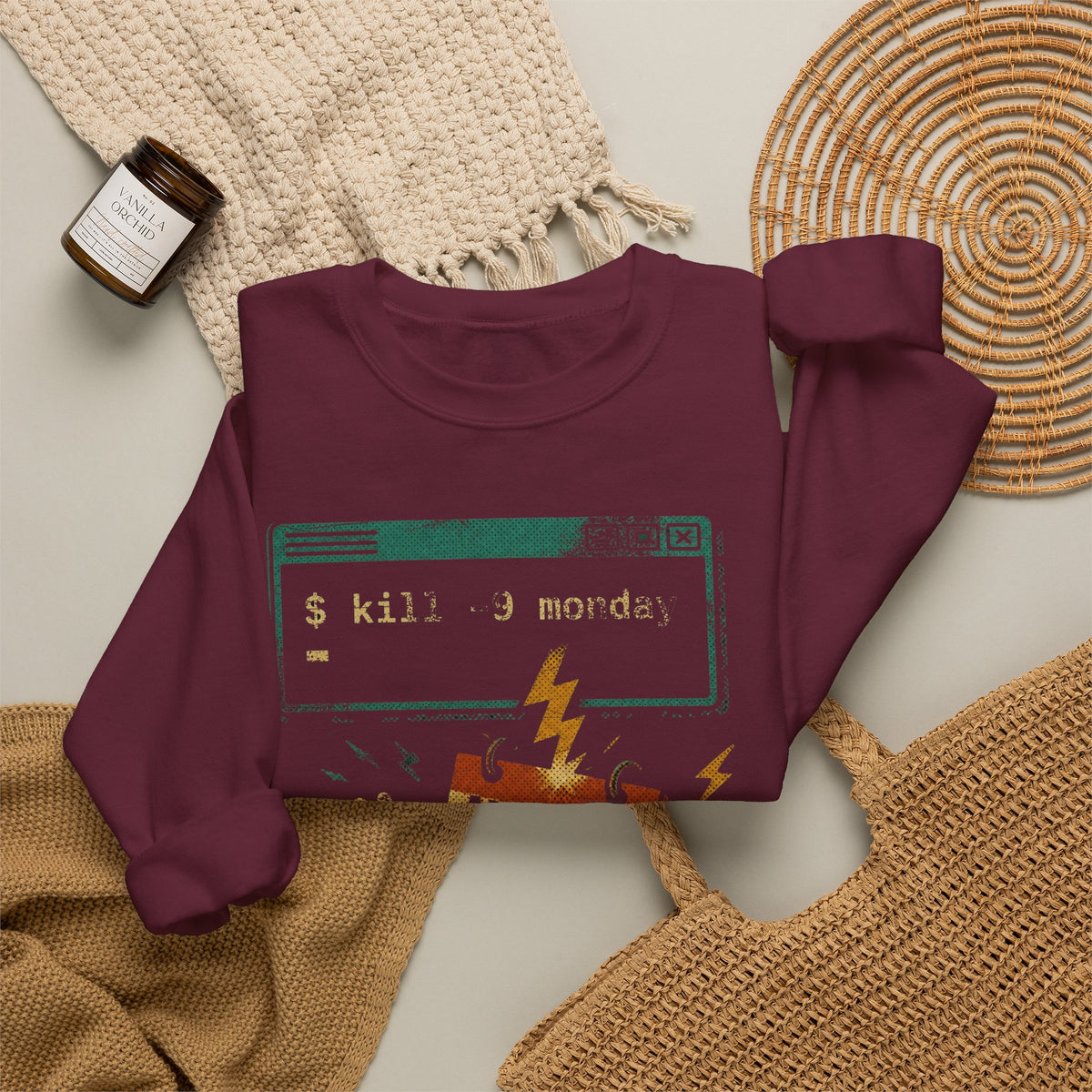 kill -9 Monday Sweatshirt