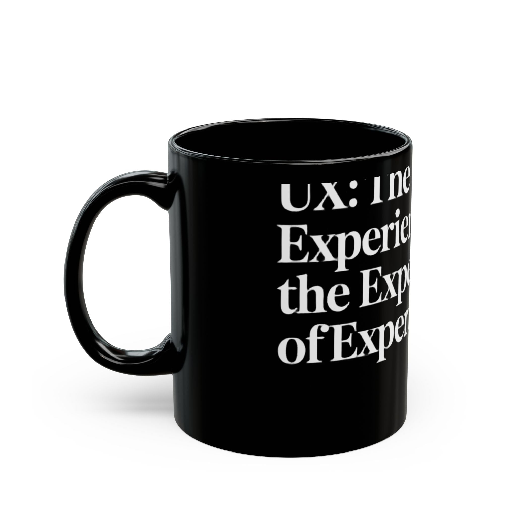 Phenomenological UX White - Black Mug