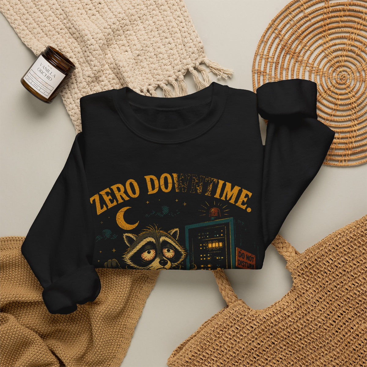 Zero Downtime, Zero Sleep Sweatshirt