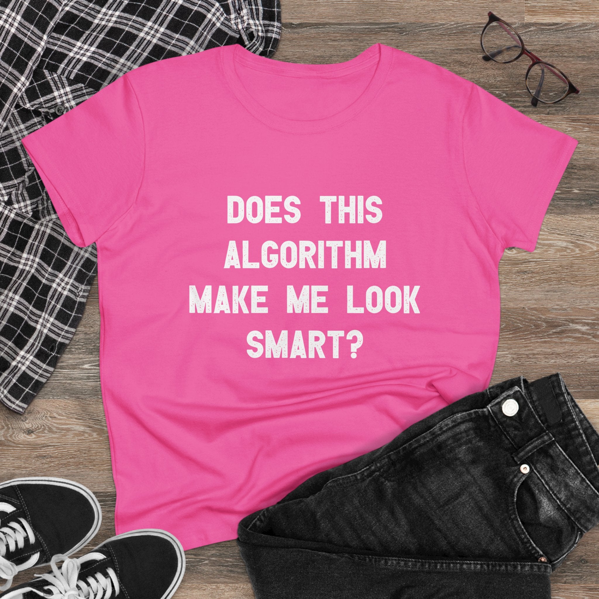 Does This Algorithm Make Me Look Smart - Women's Tee