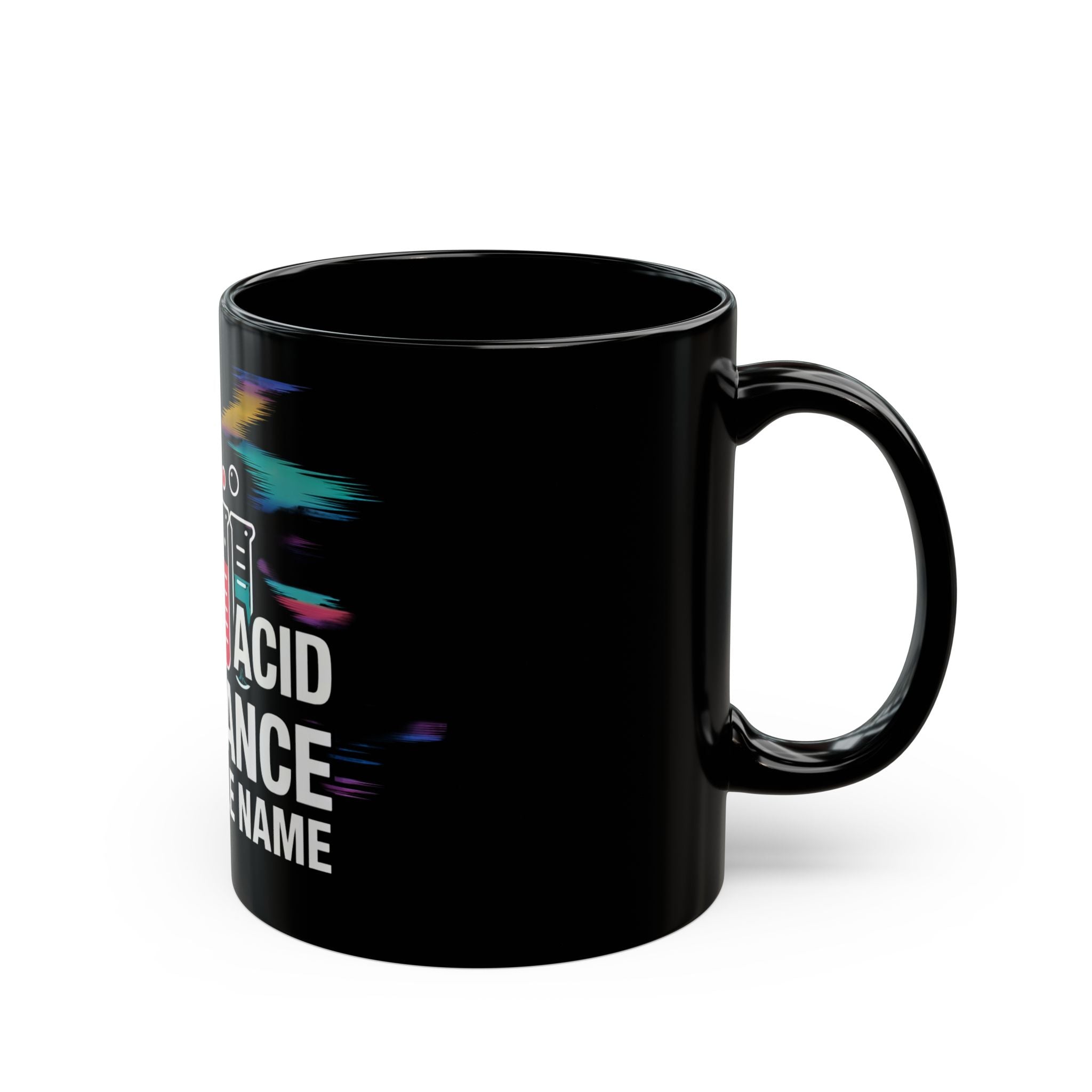 ACID Compliance Is My Middle Name - Black Mug