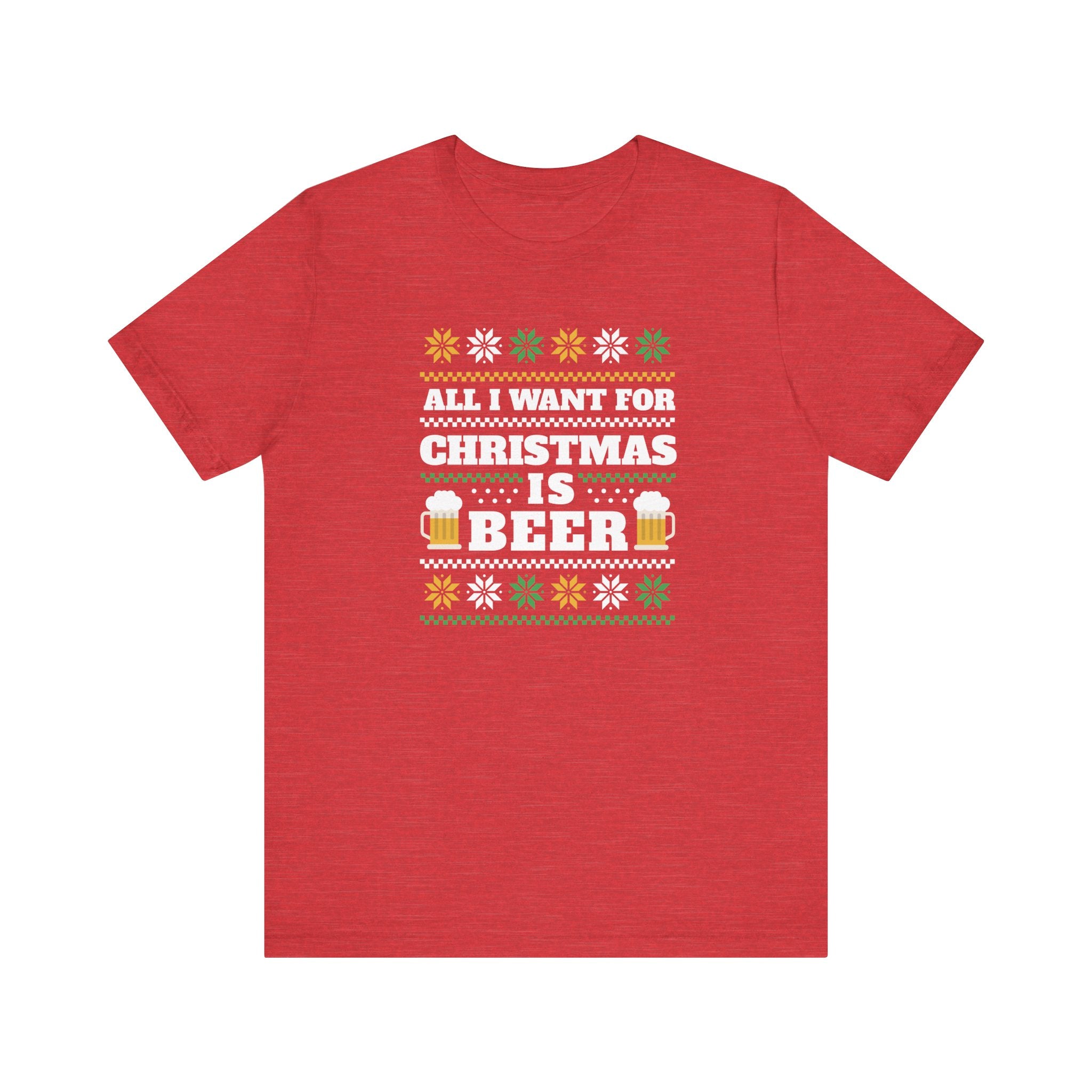 Beer Ugly Sweater - T-Shirt