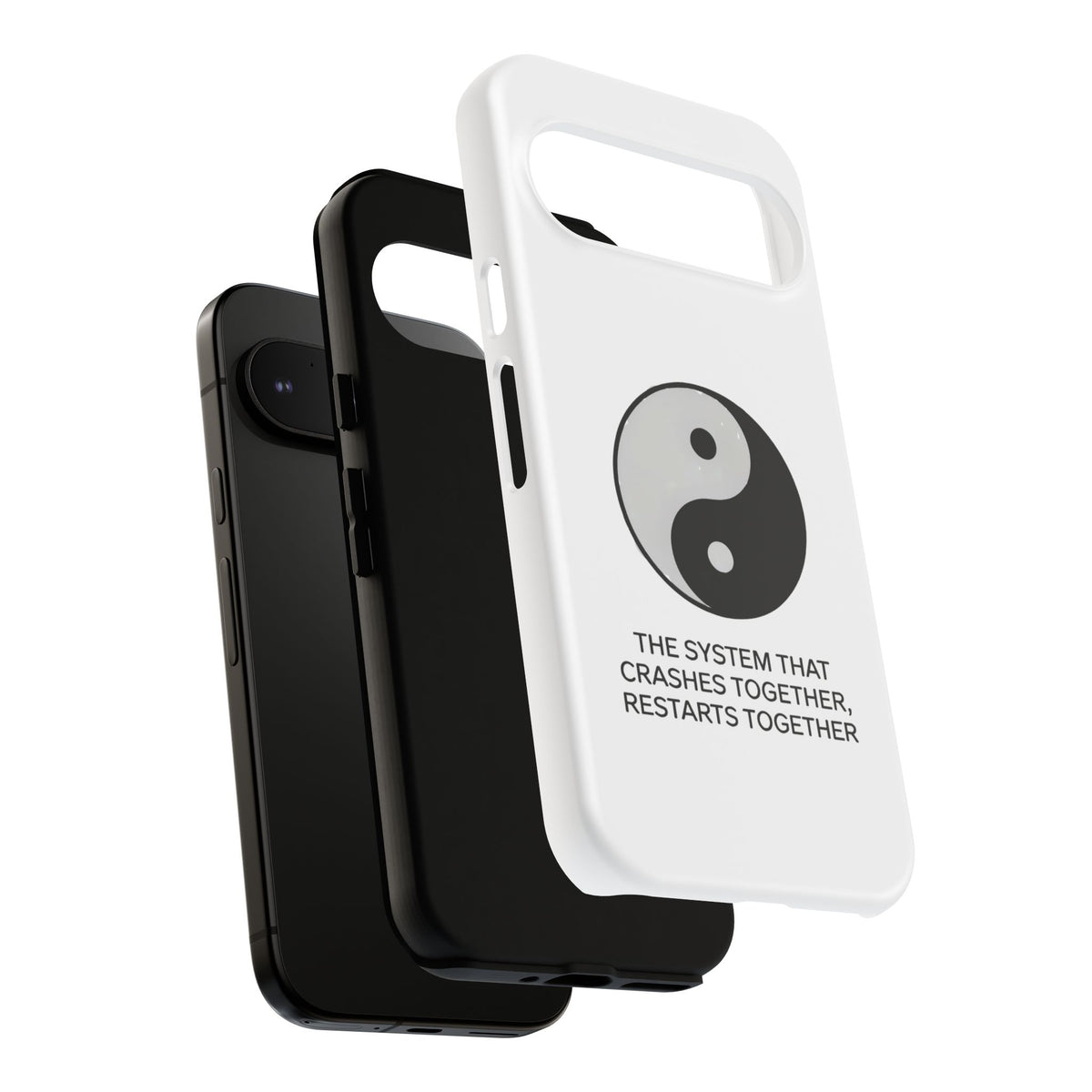 The System That Crashes Together, Restarts Together Phone Case