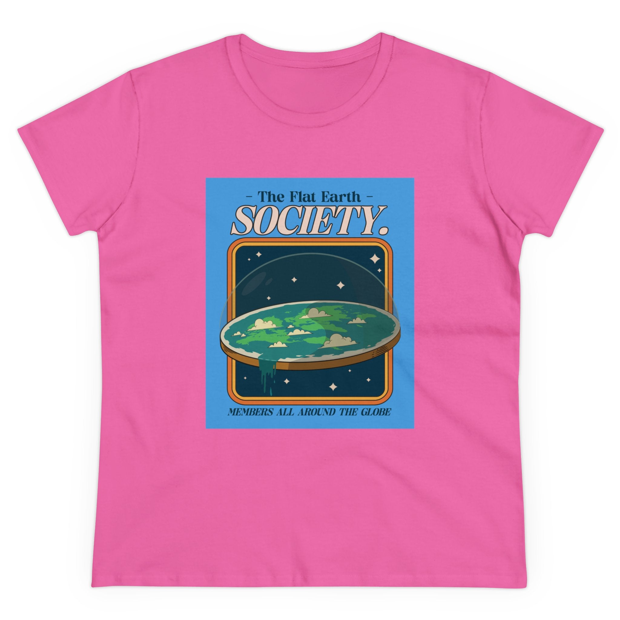 Flat Earth Society - Women's Tee