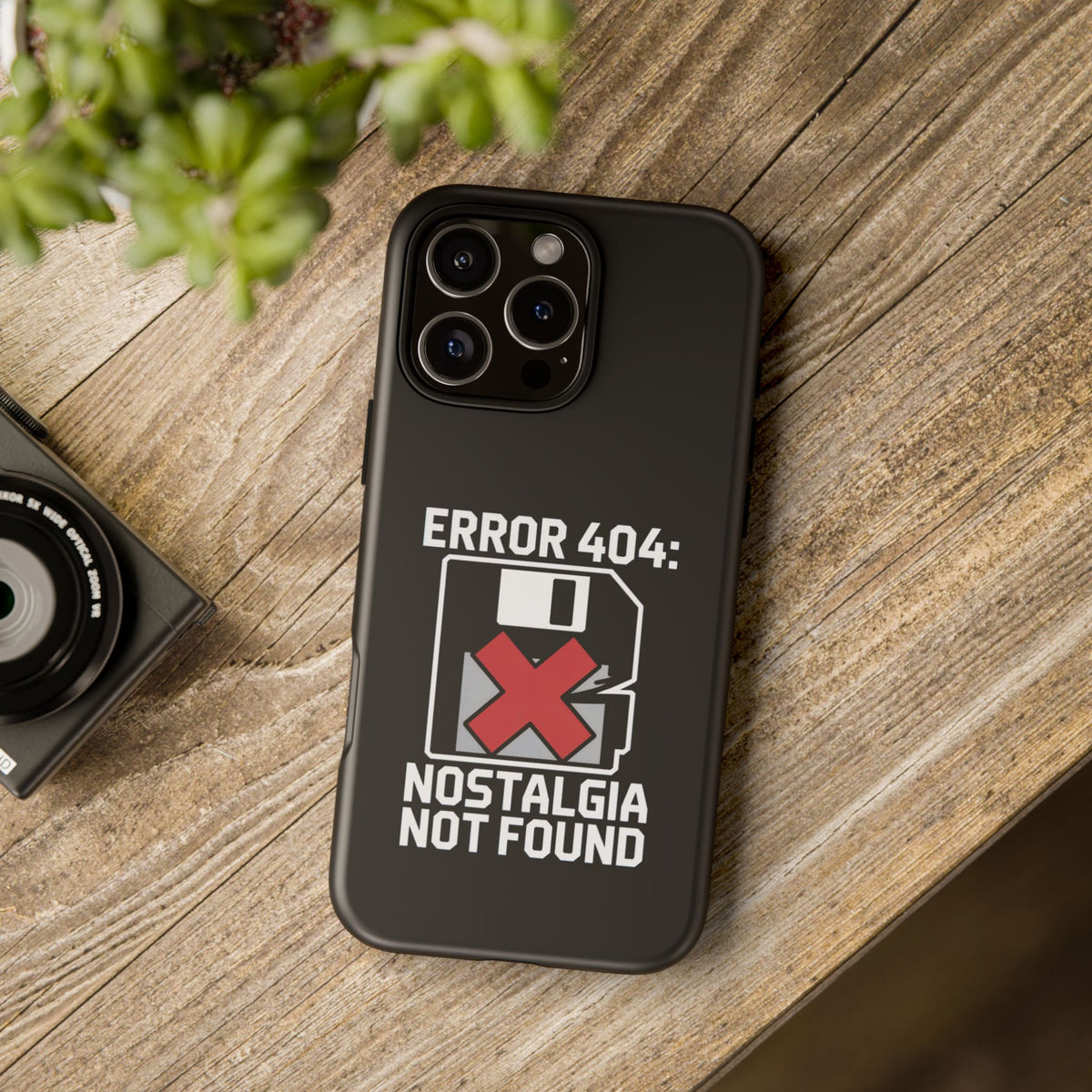 Error 404 Nostalgia Not Found Phone Case