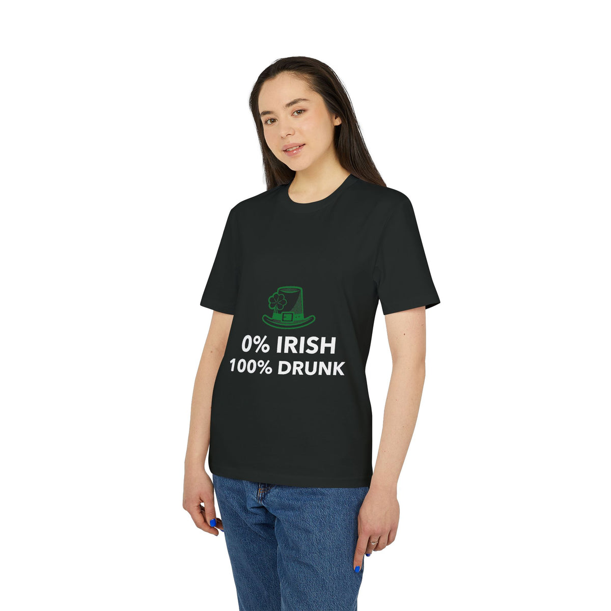 0% Irish, 100% Drunk Organic Tee