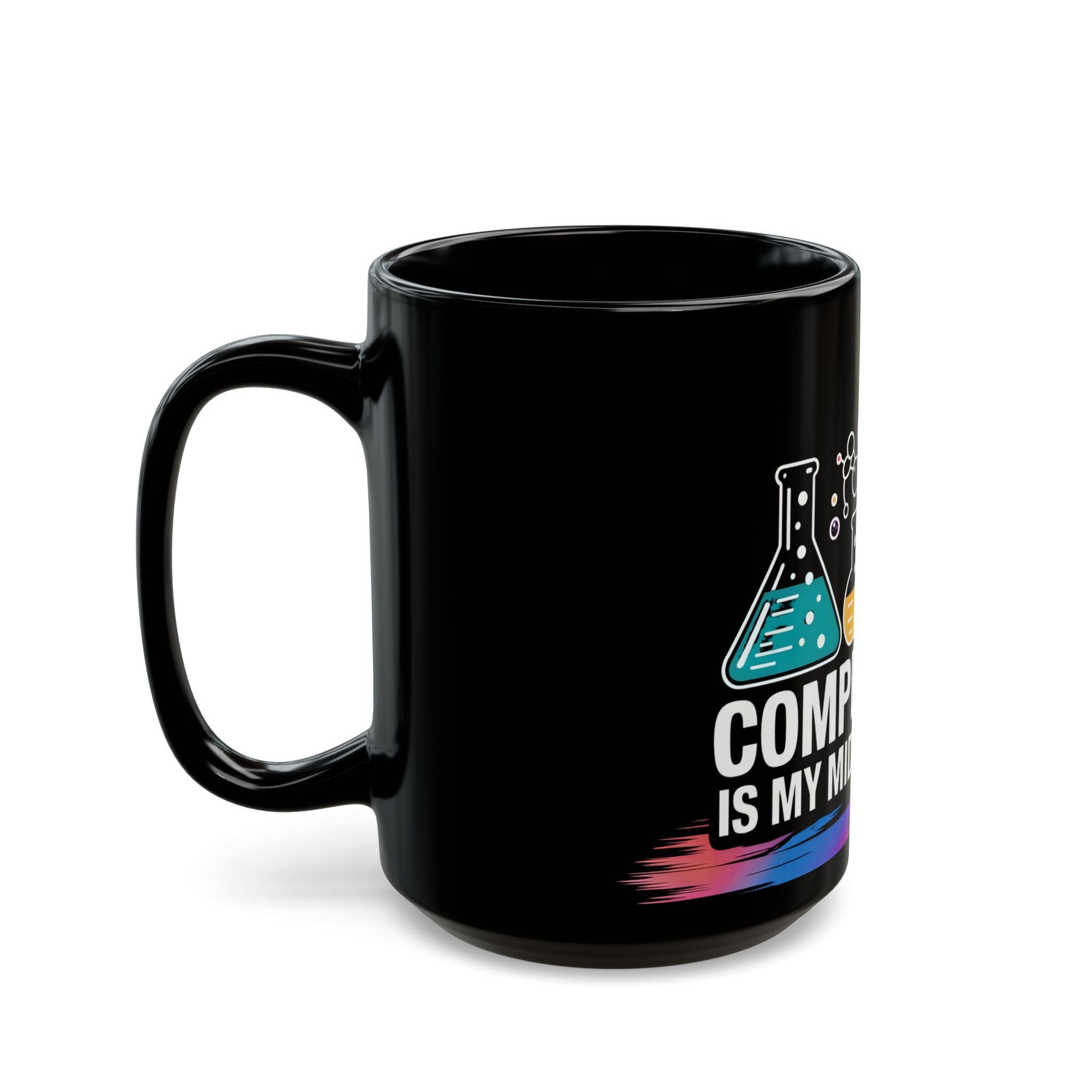 ACID Compliance Is My Middle Name - Black Mug