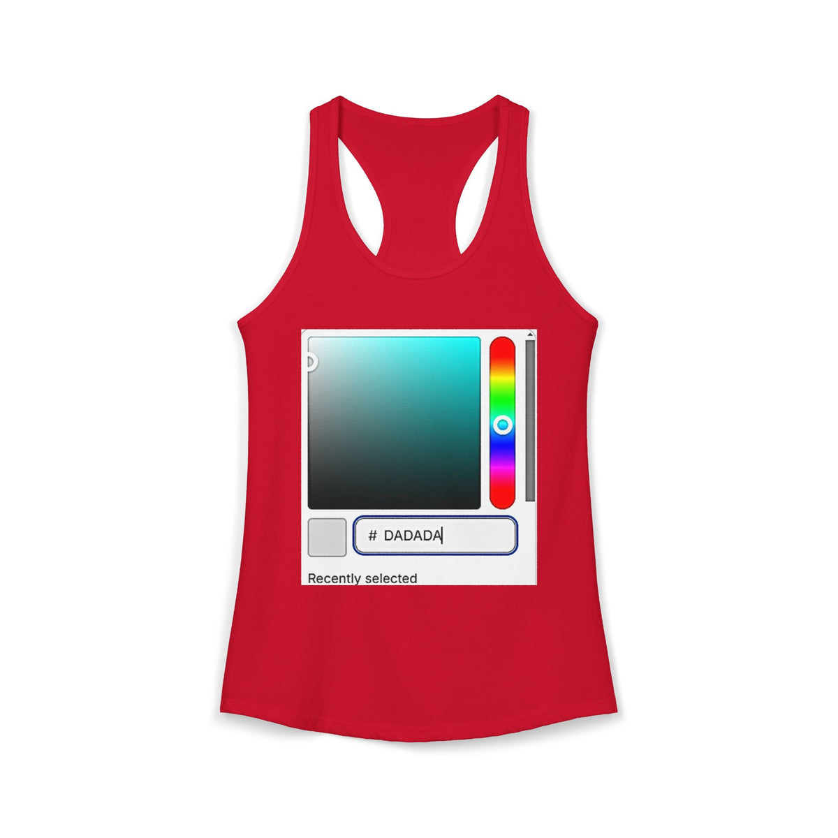 #DADADA Color Picker Racerback Tank