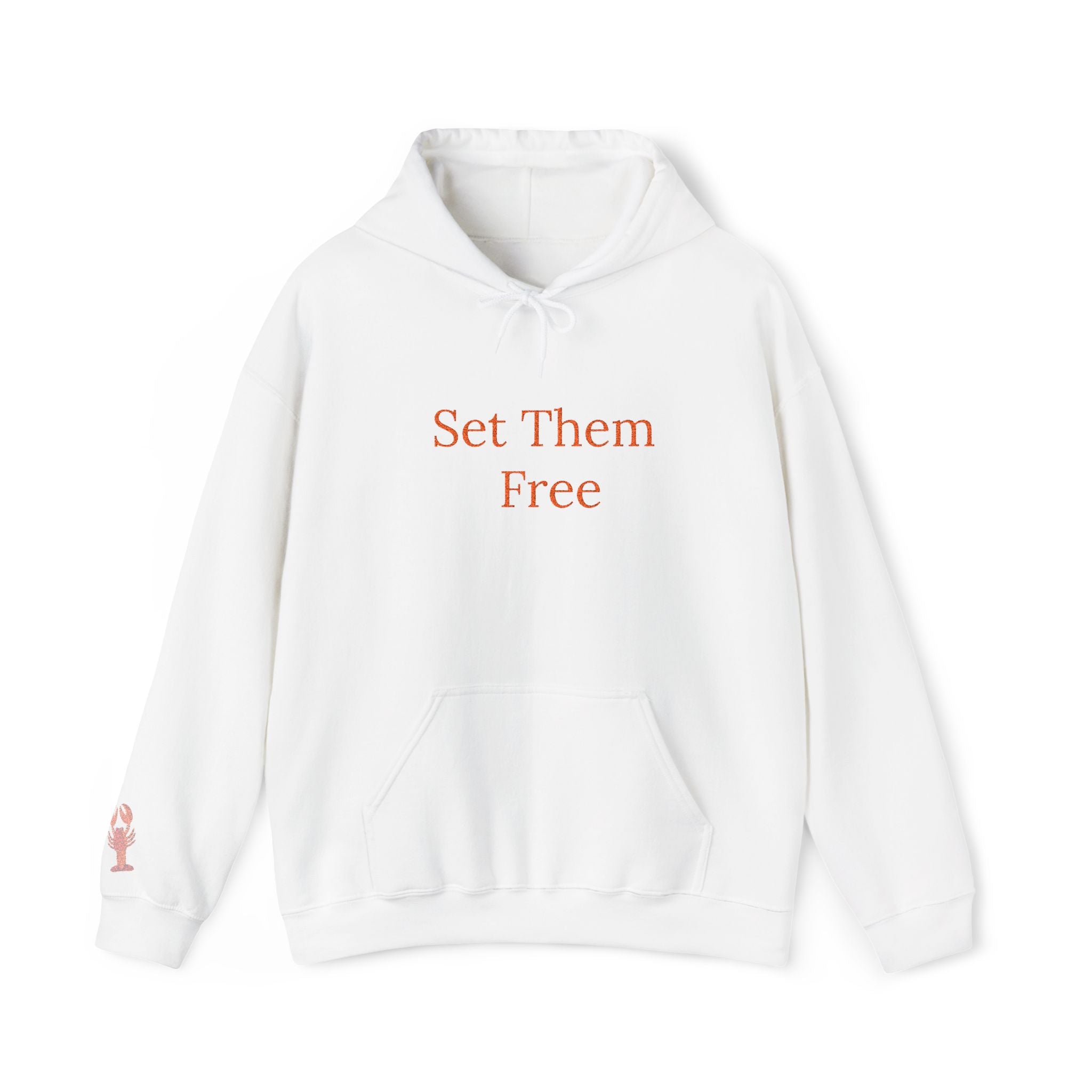 Set Them Free Hoodie — Claude / OpenClaw Moltbot AI Graphic Hoodie