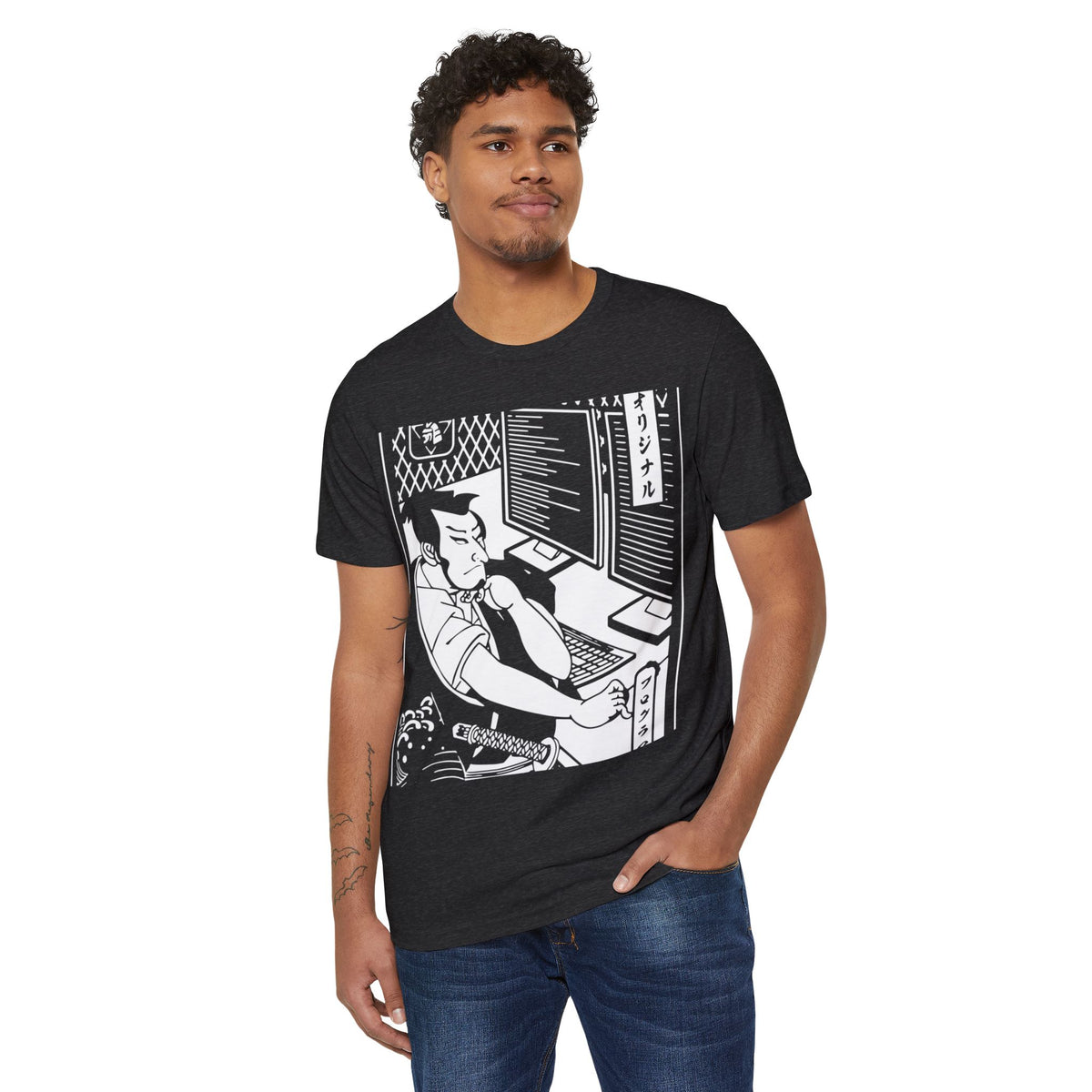 Samurai Coding Recycled Organic Tee