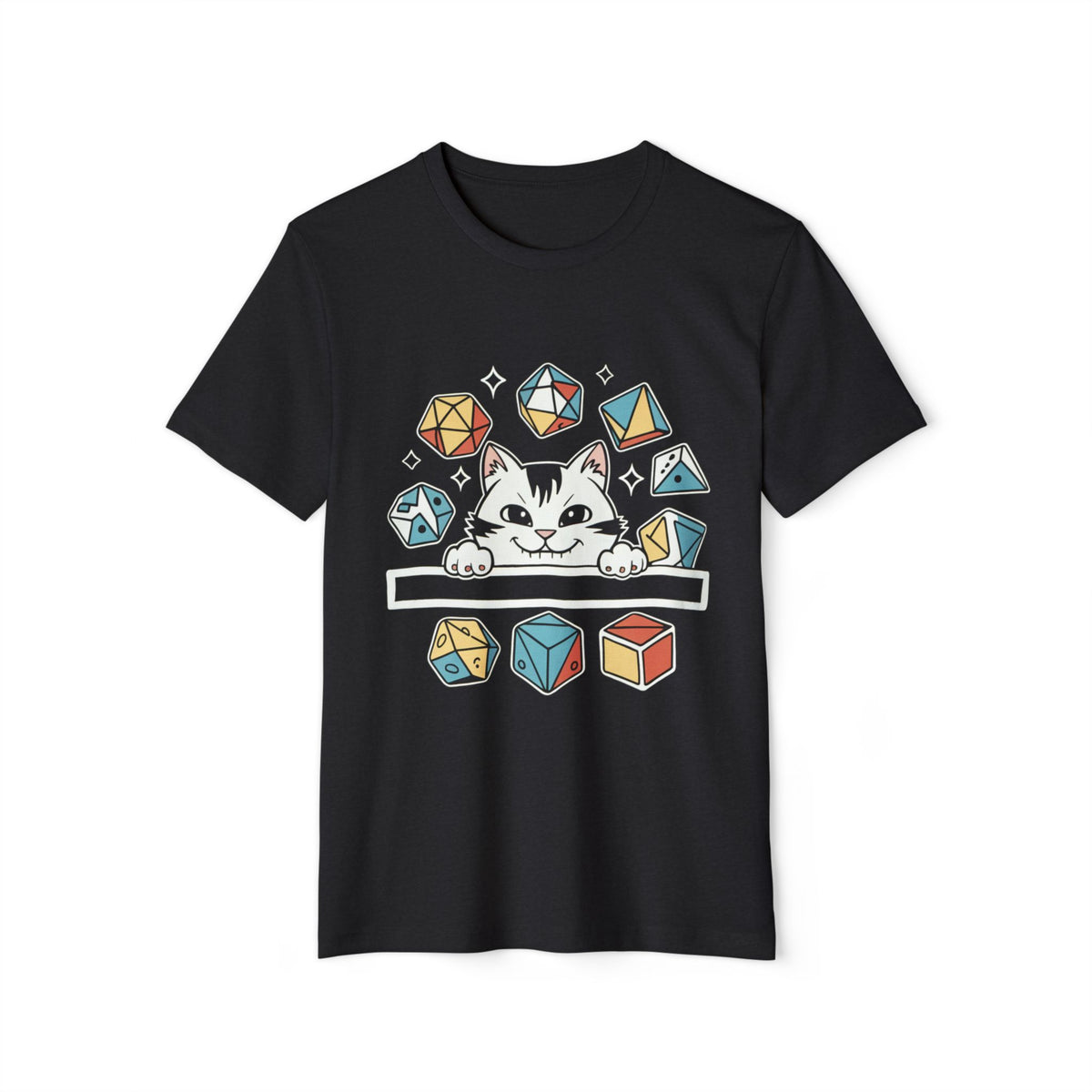 Cat Dice Goblin Recycled Organic Tee