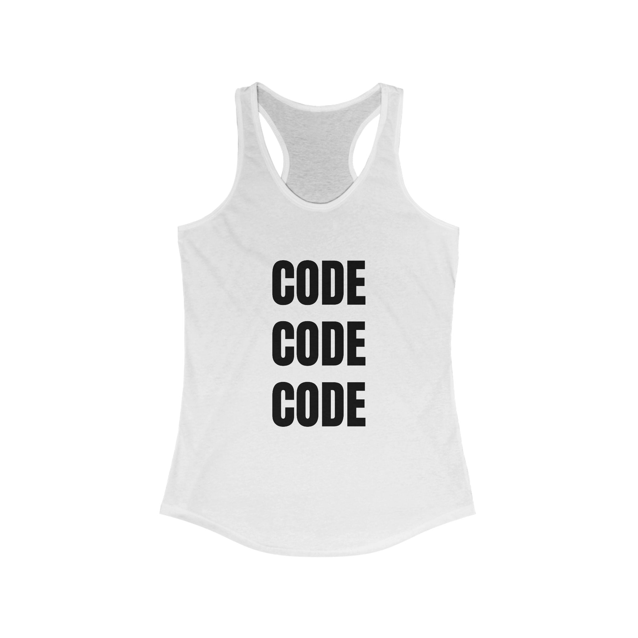 Code Code Code - Women's Racerback Tank