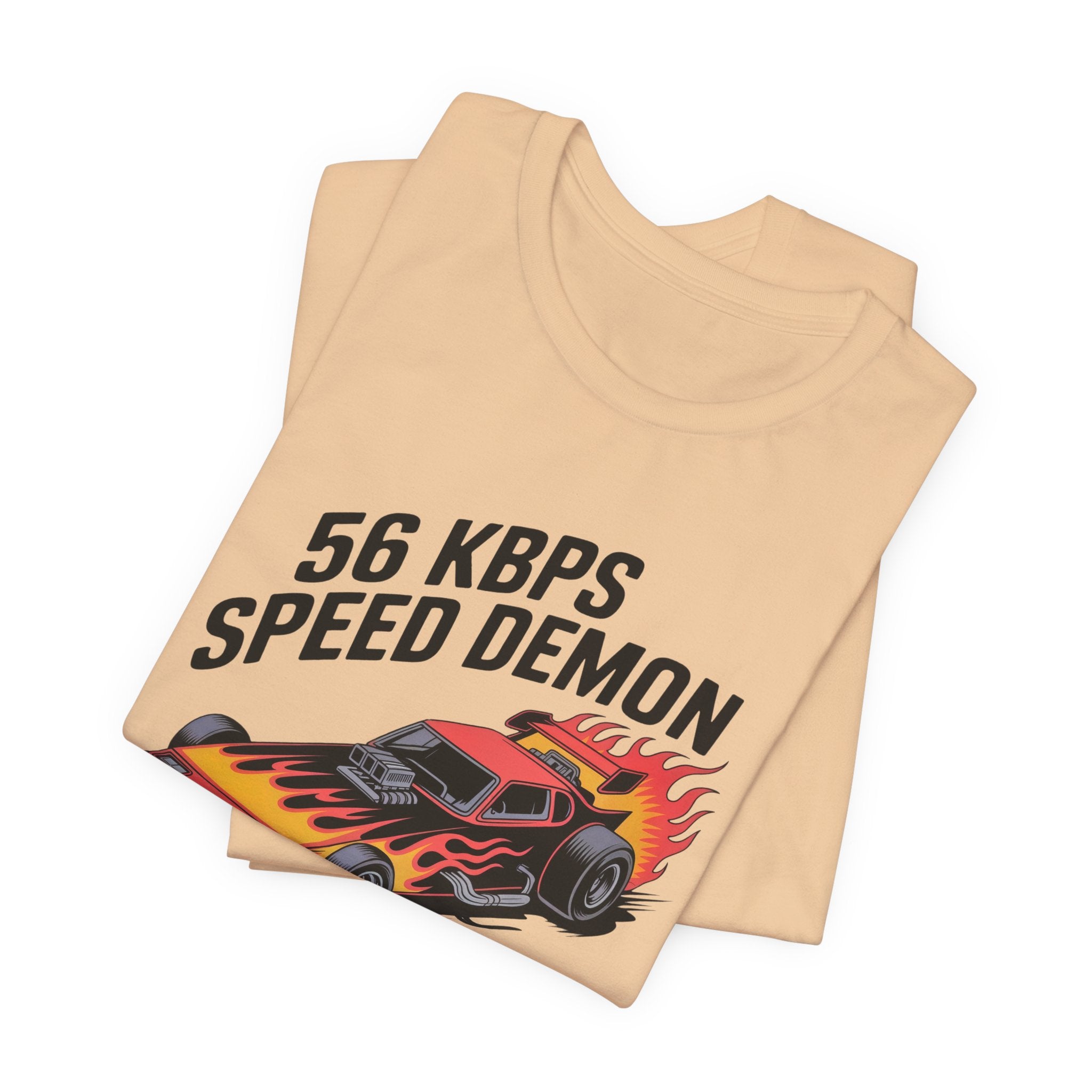 56 Kbps Speed Demon Black -T Shirt