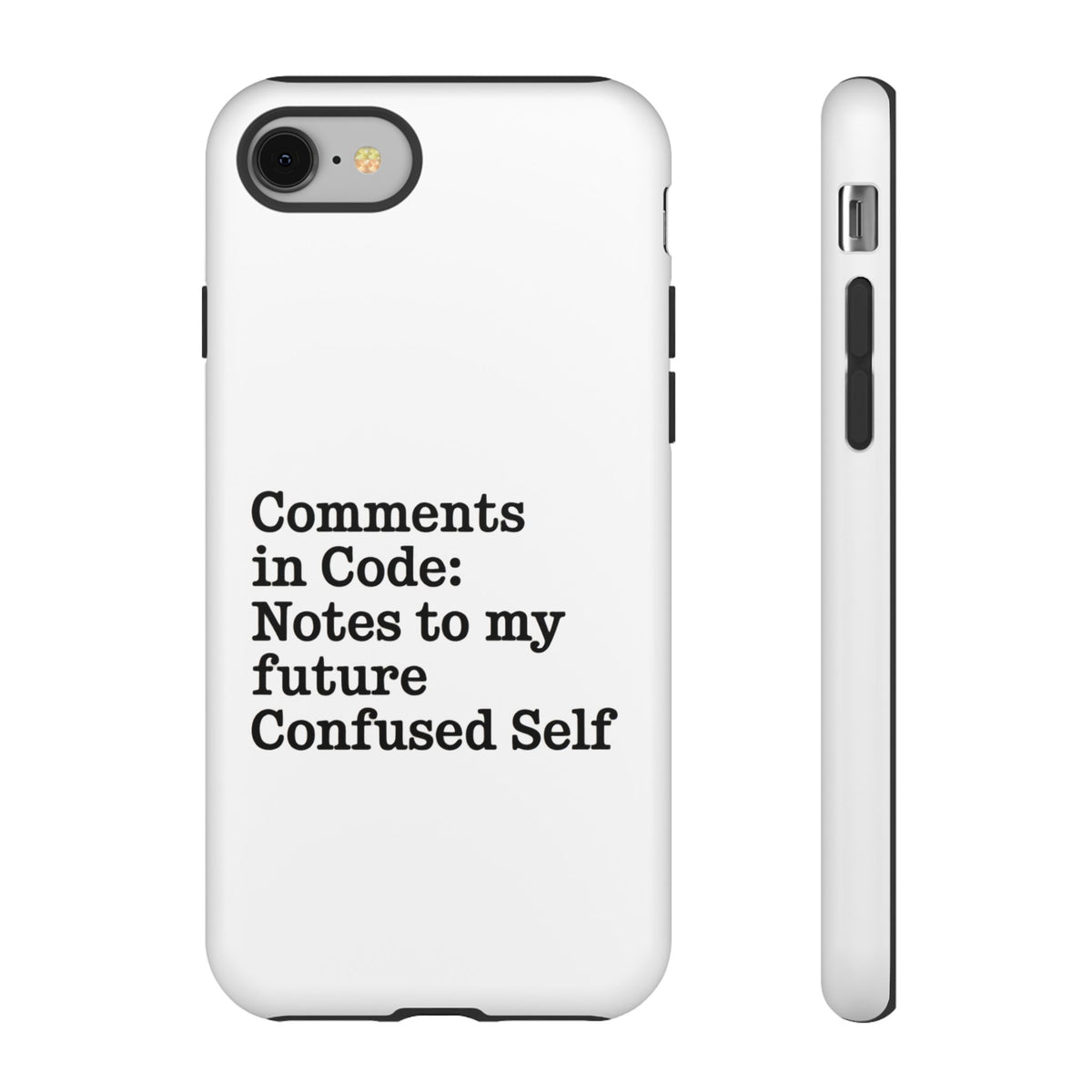 Comments in Code, Notes to My Future Confused Self Phone Case