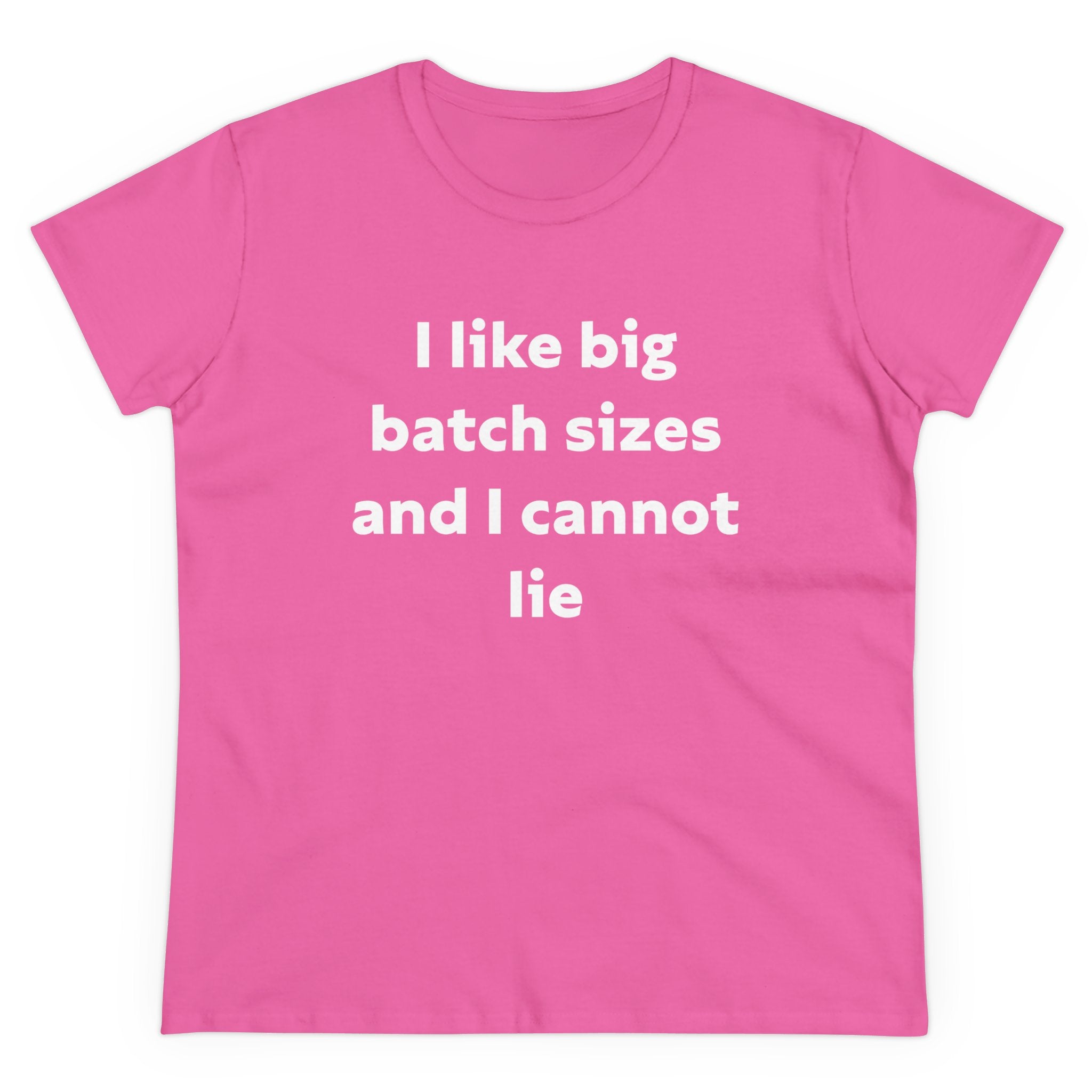 I Like Big Batch Sizes and I Cannot Lie - Women's Tee