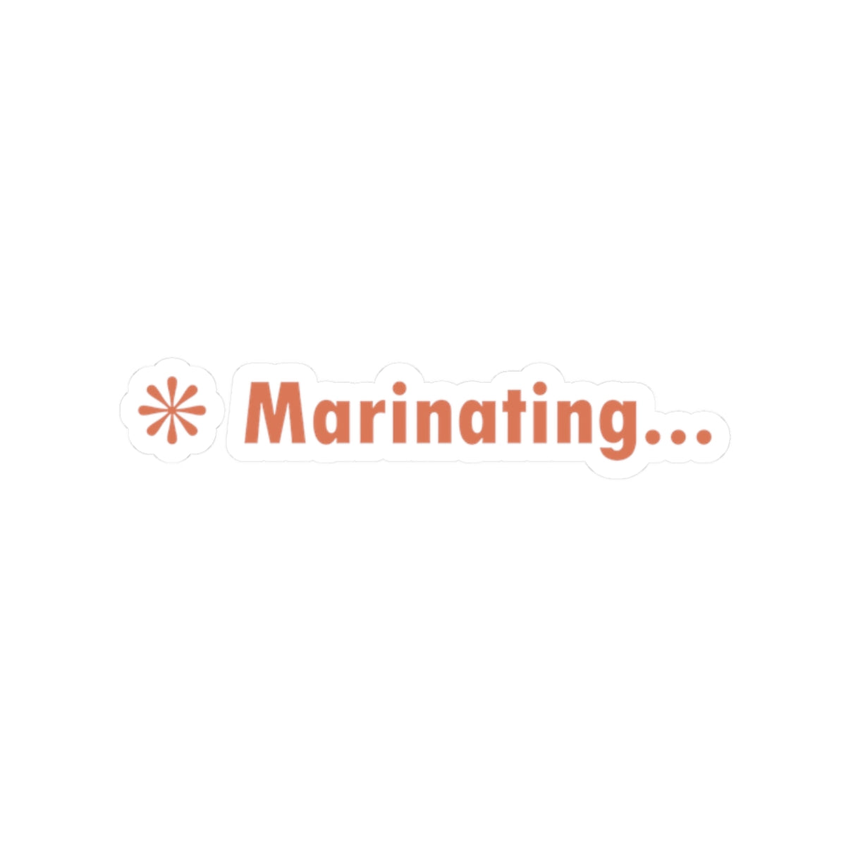 Marinating Claude Code Sticker