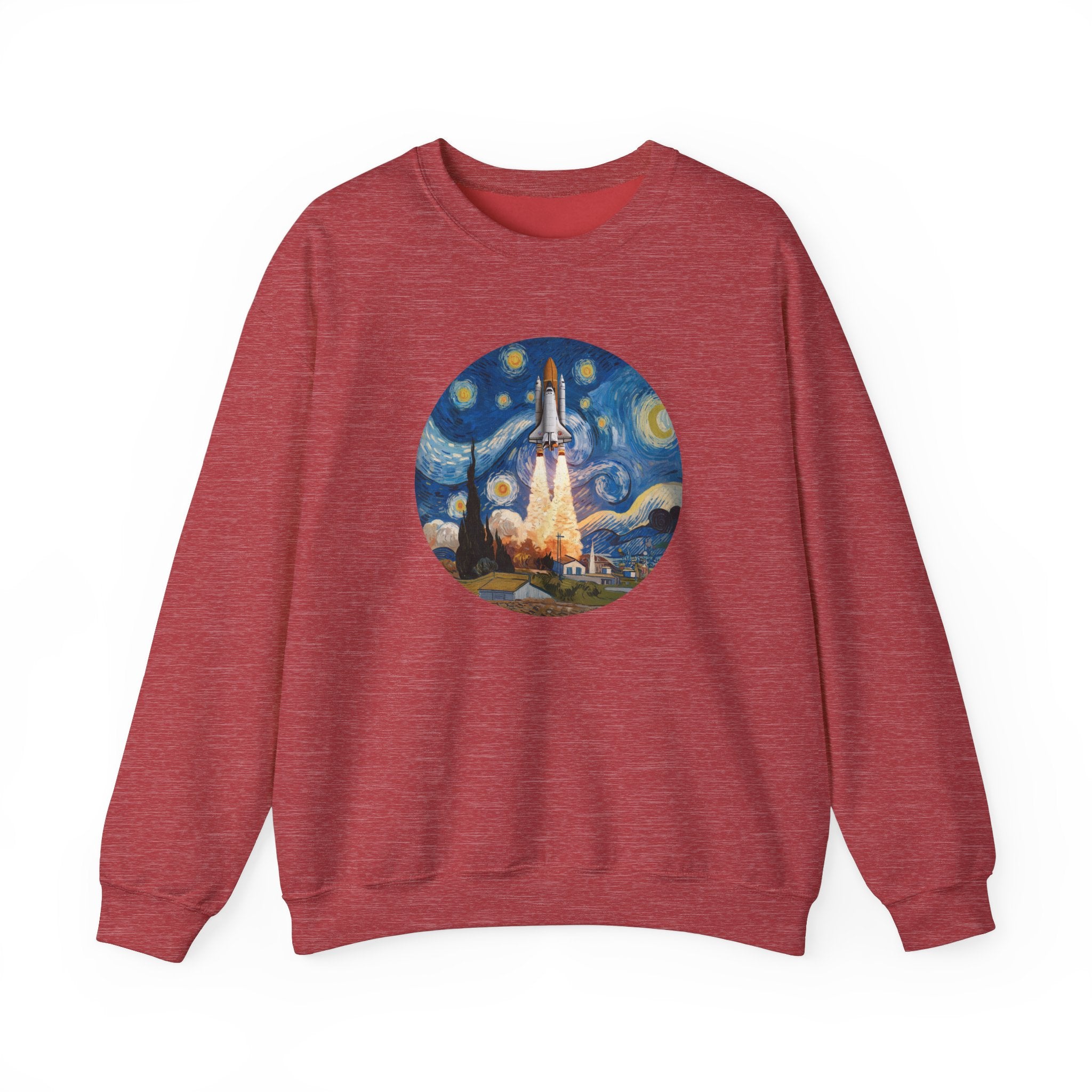 Van Gogh Spaceship -  Sweatshirt