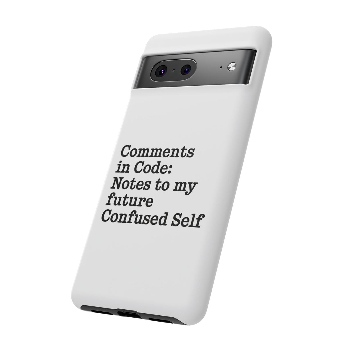 Comments in Code, Notes to My Future Confused Self Phone Case