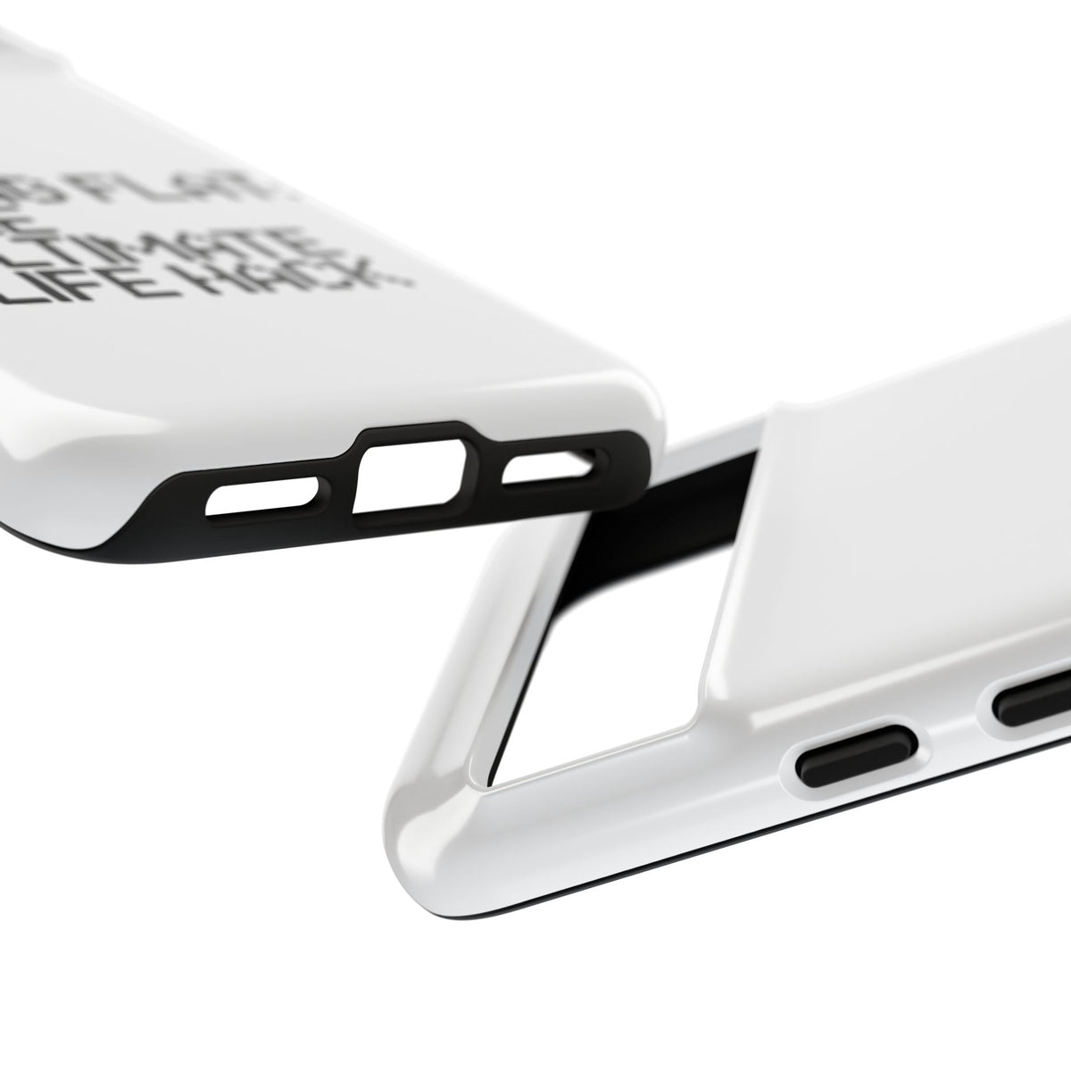 Lying Flat, The Ultimate Life Hack Phone Case