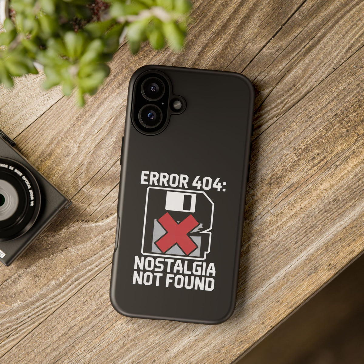Error 404 Nostalgia Not Found Phone Case