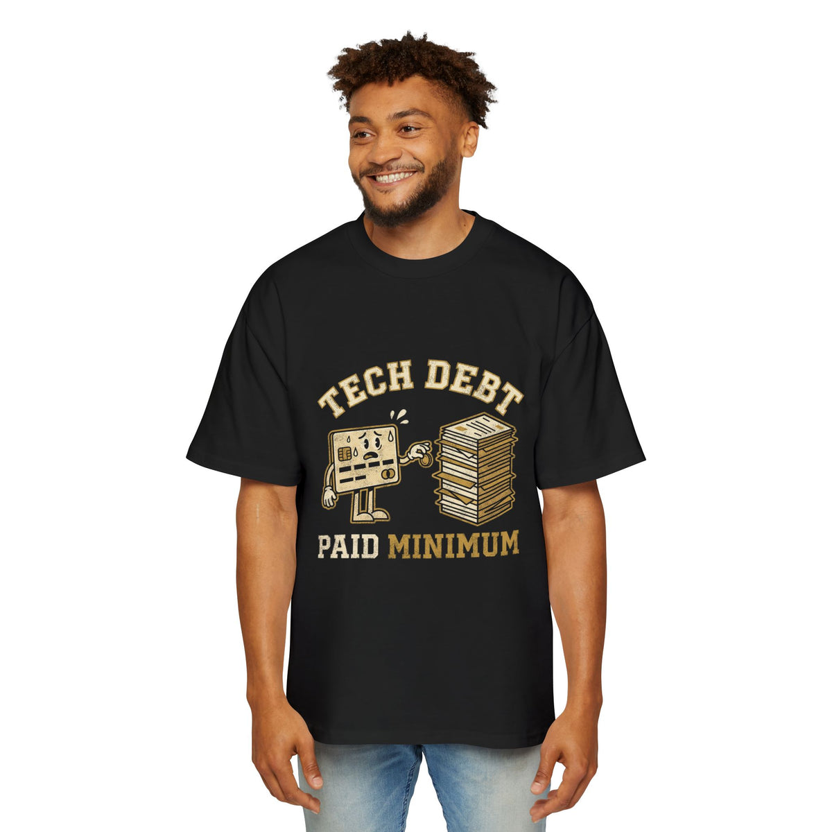Tech Debt Paid Minimum Oversized Tee