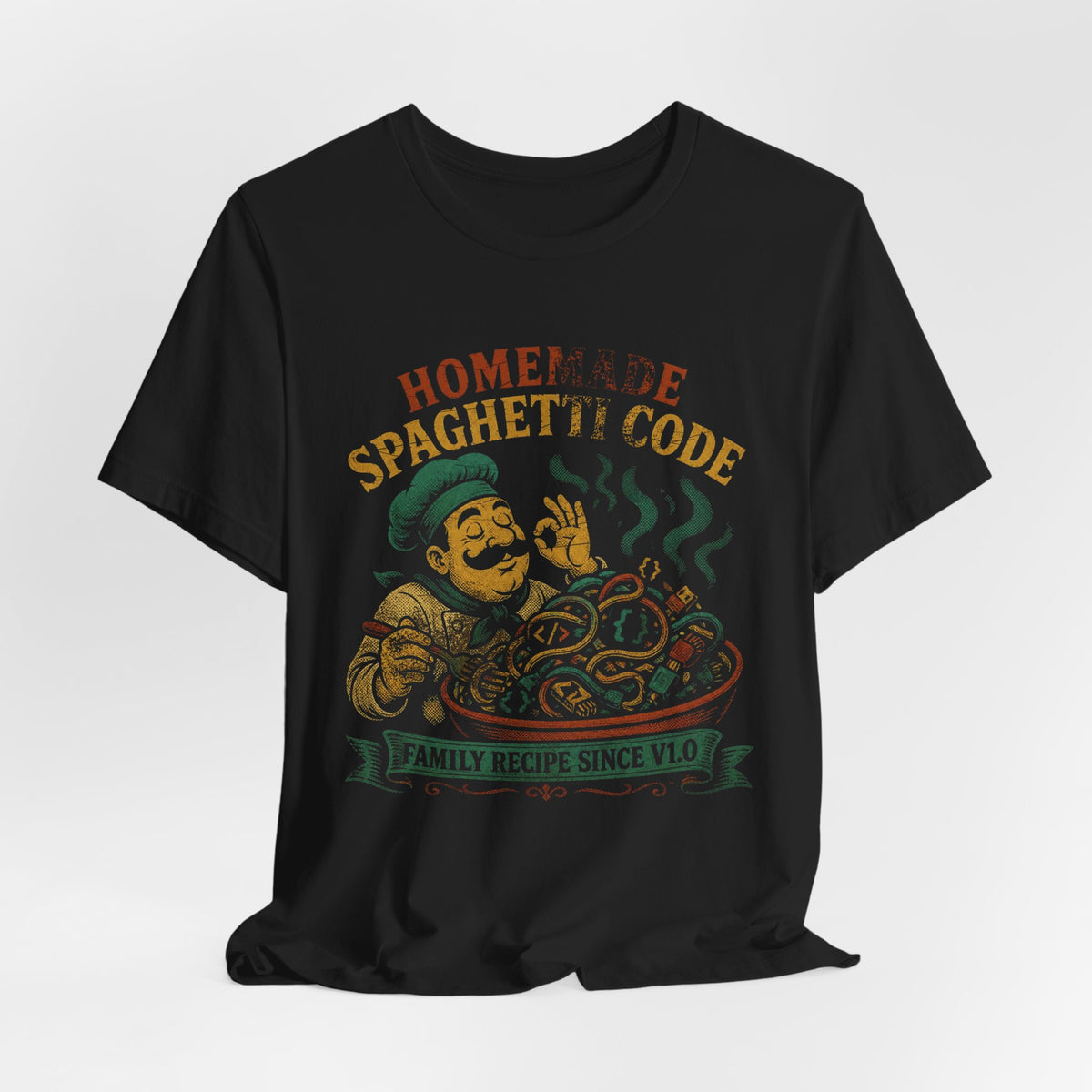 Homemade Spaghetti Code T-Shirt