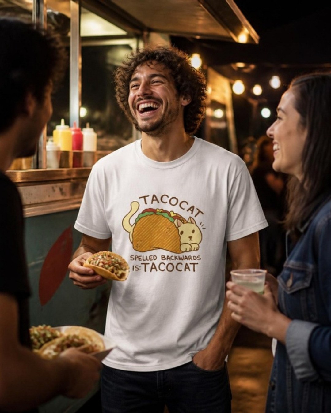 TACOCAT T-Shirt lifestyle mockup, Geekpsters