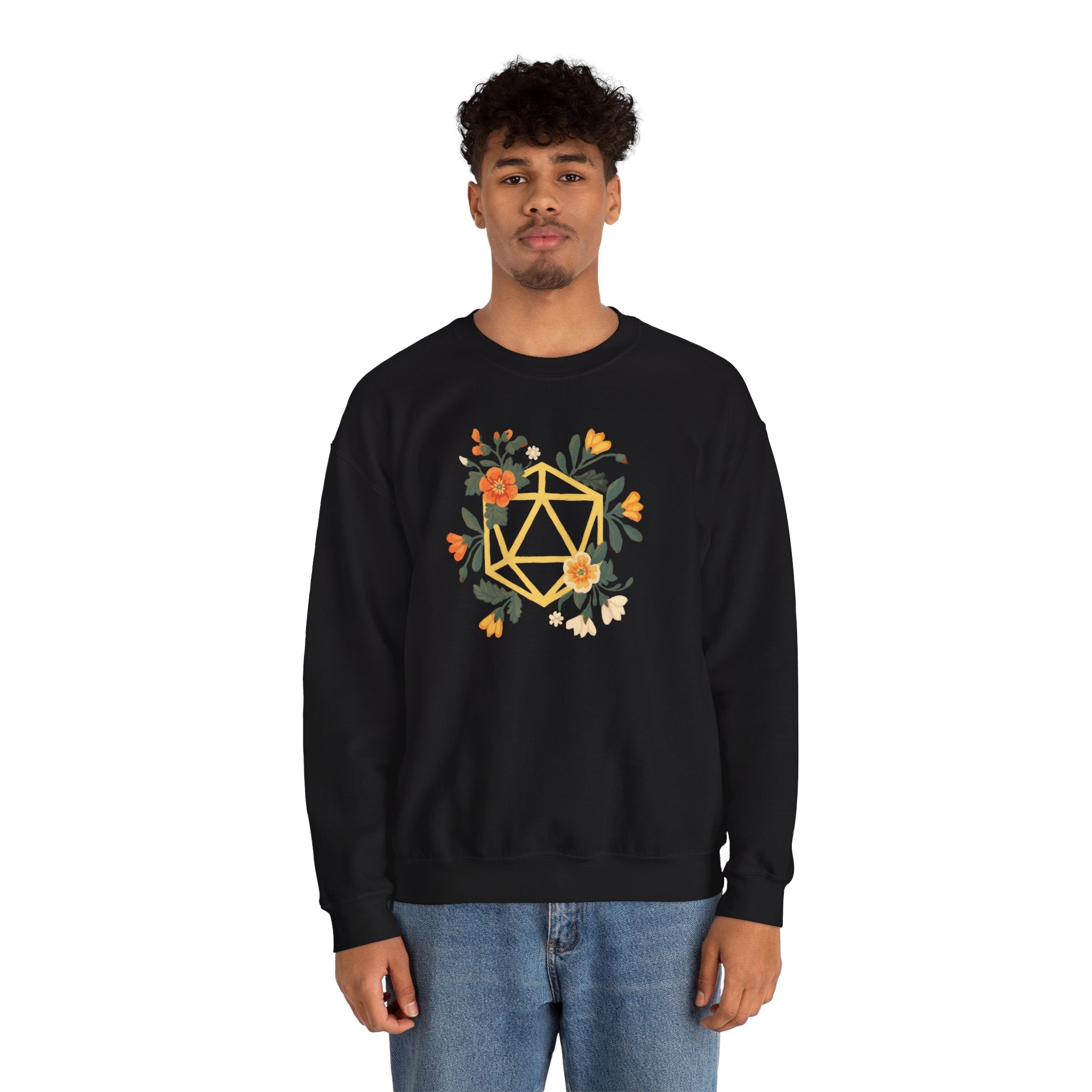 Flower Polyhedron -  Sweatshirt