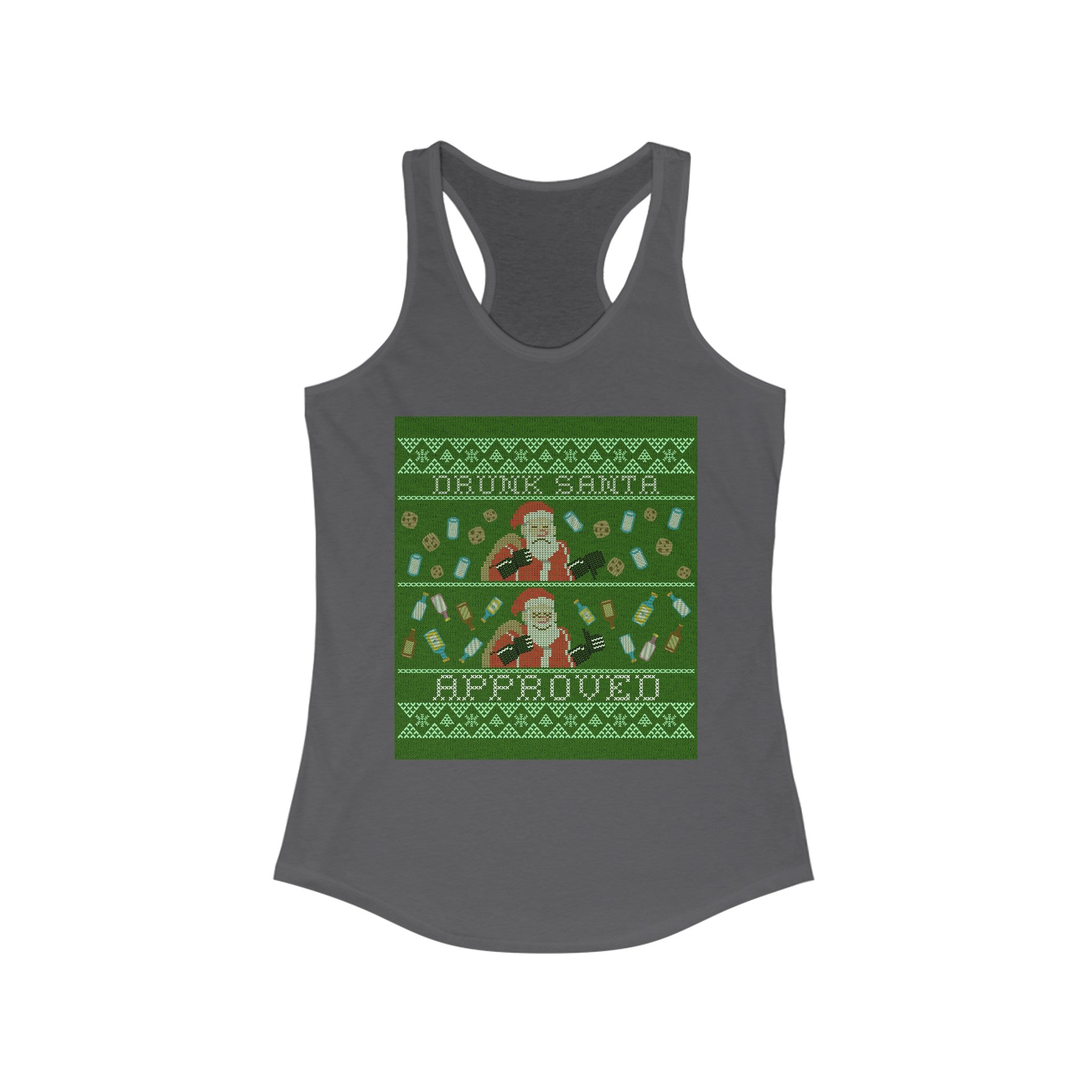 Drunk Santa - Women's Racerback Tank