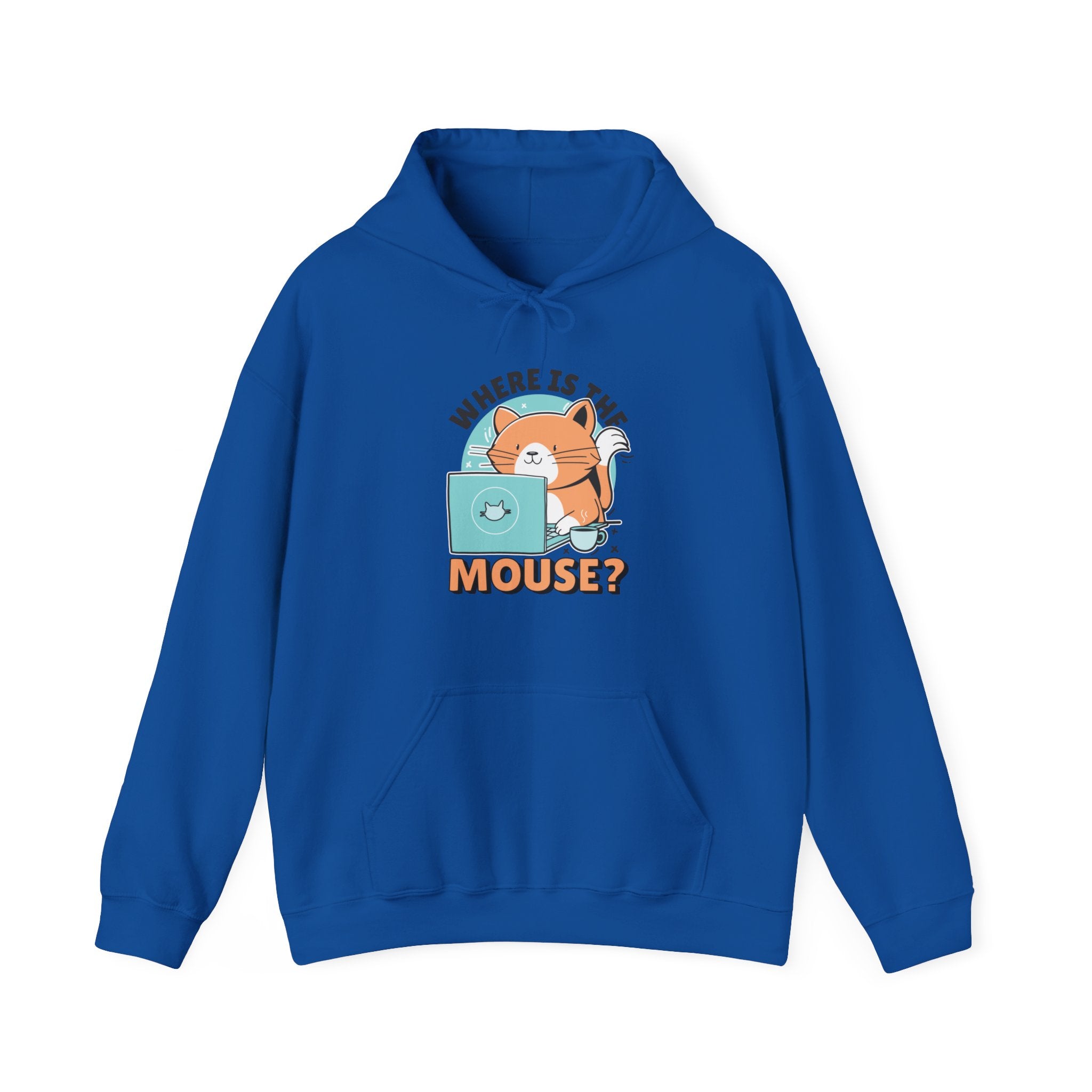 Mouse Cat - Hooded Sweatshirt