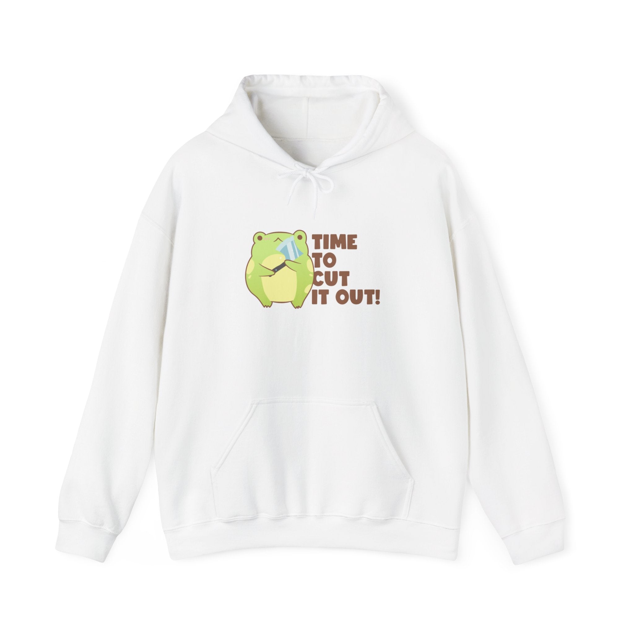 Time to Cut It Out - Hooded Sweatshirt