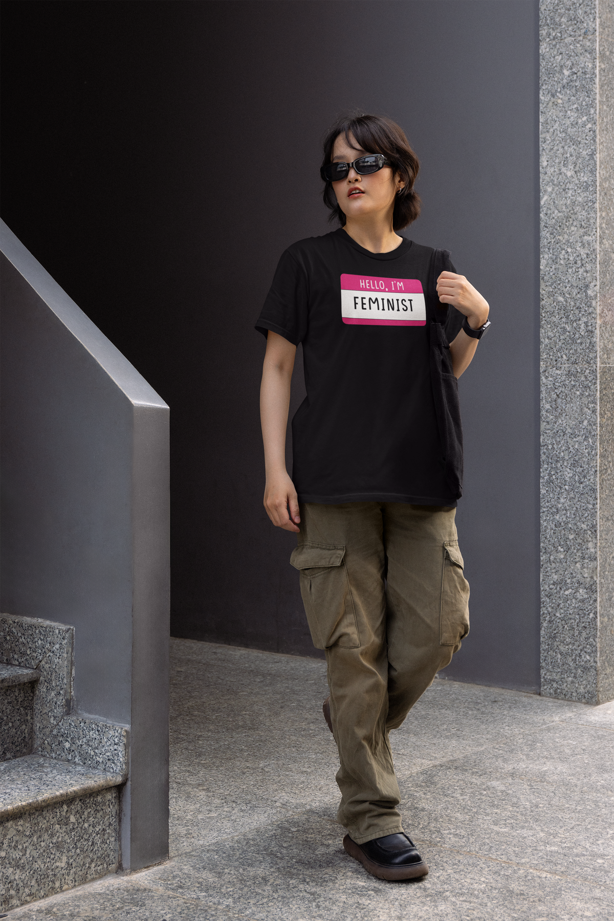 Women's tee mockup