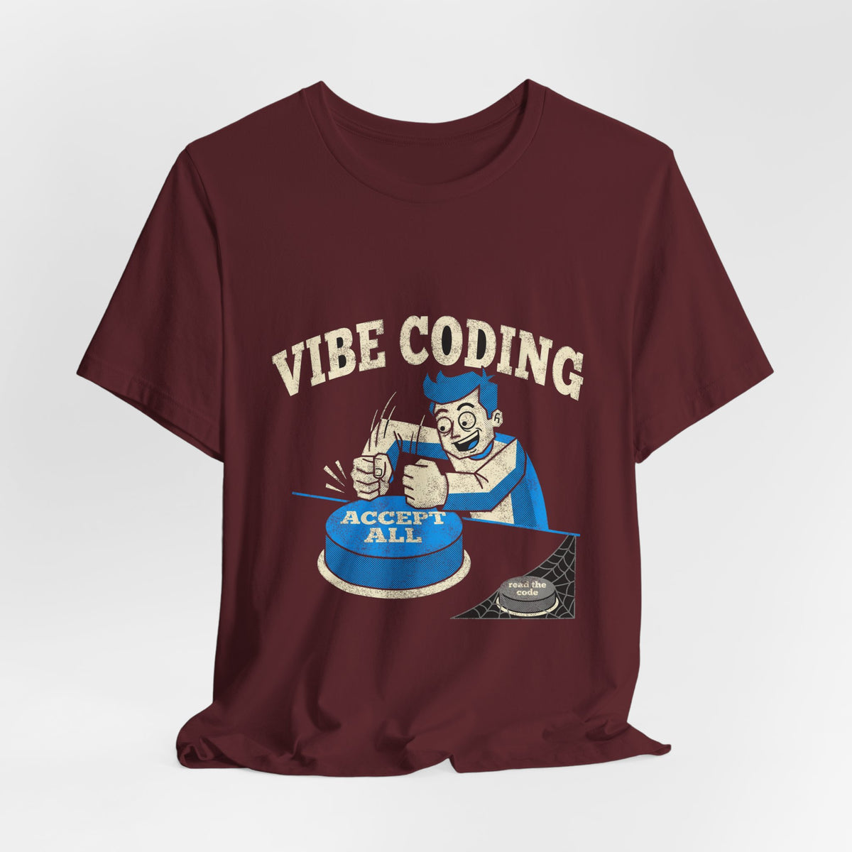 Vibe Coding Accept All T-Shirt