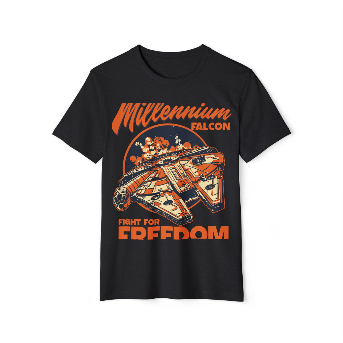 Fight for Freedom Space Freighter Recycled Organic Tee
