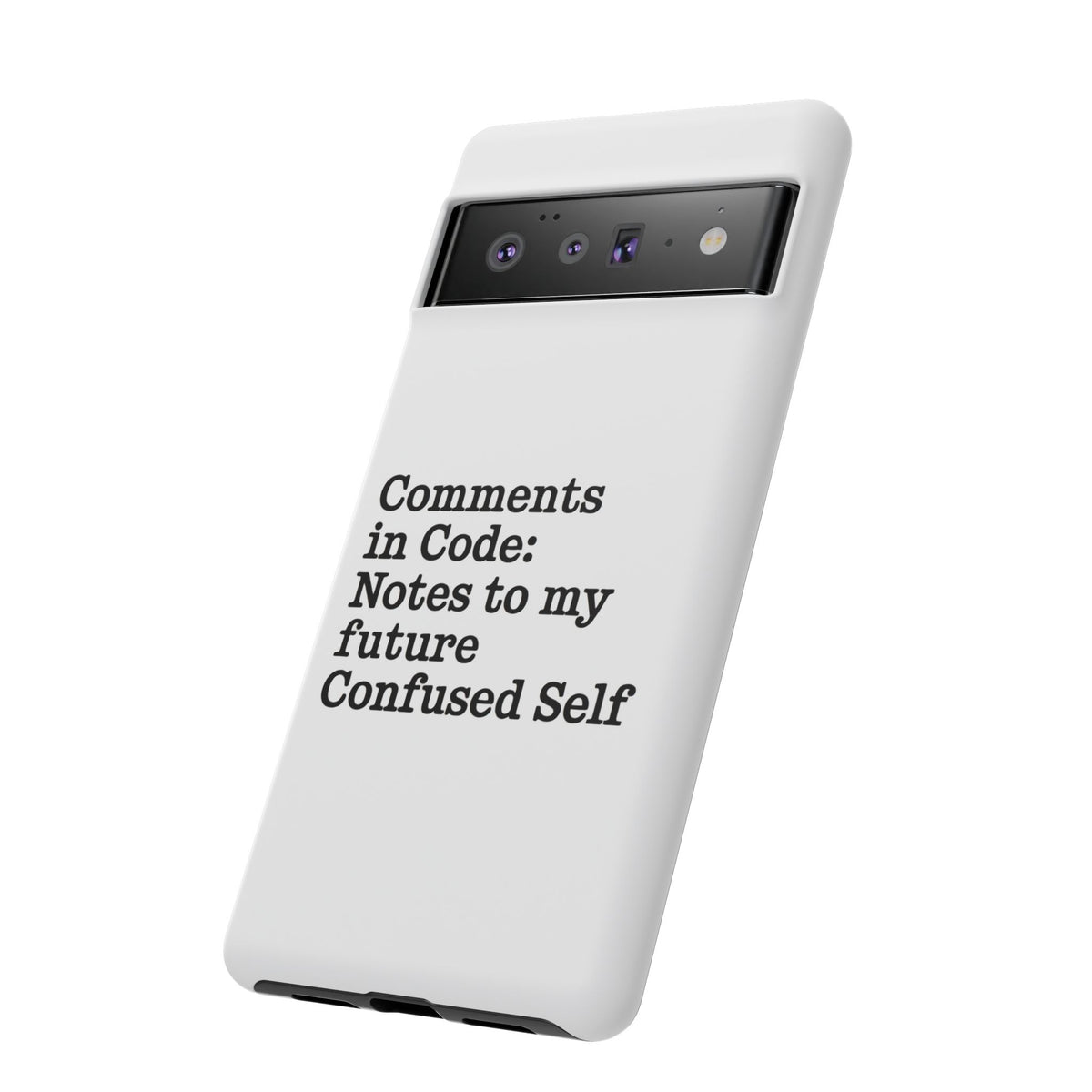 Comments in Code, Notes to My Future Confused Self Phone Case