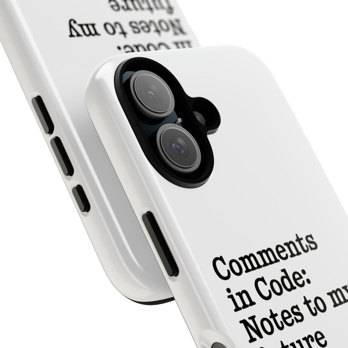 Comments in Code, Notes to My Future Confused Self Phone Case