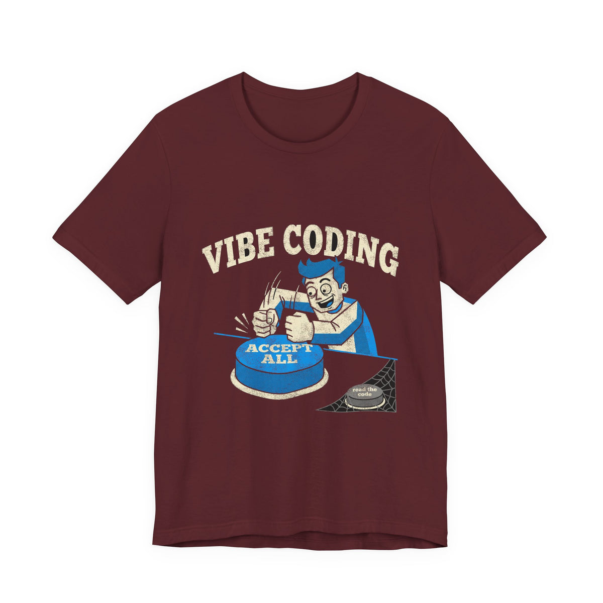 Vibe Coding Accept All T-Shirt