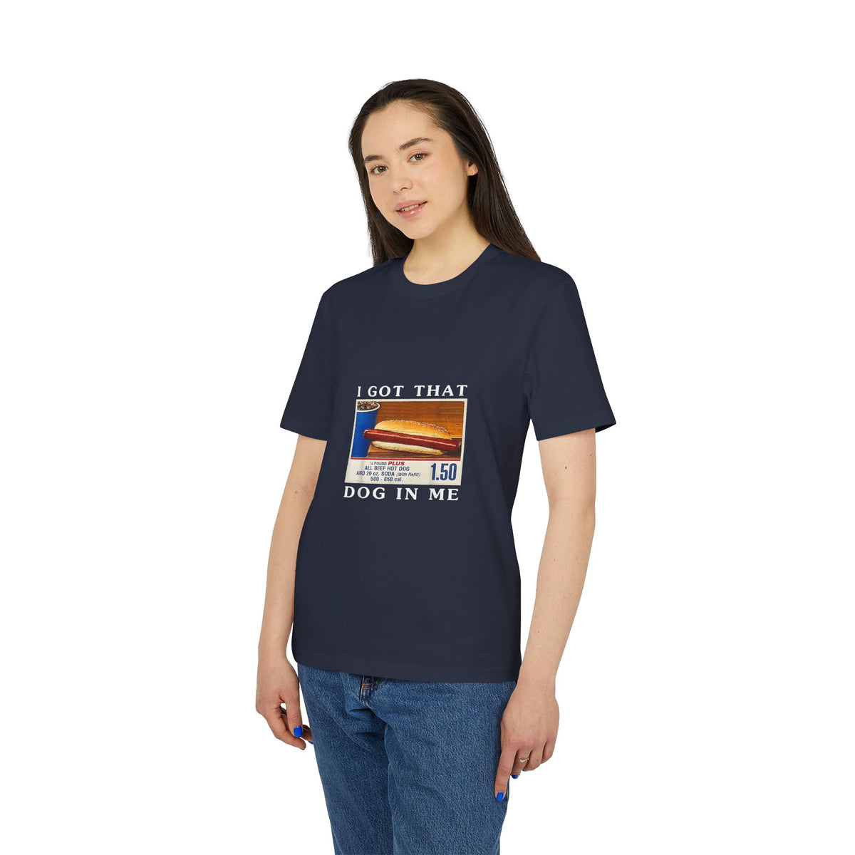 I Got That Dog in Me Hot Dog Combo Organic Tee