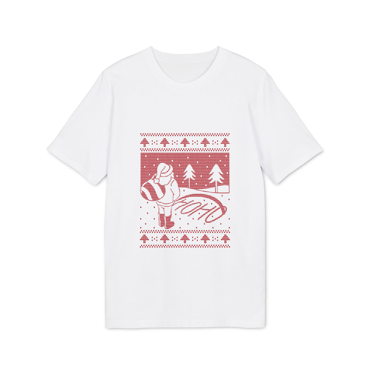 Ho Ho Ho Ugly Sweater Organic Tee