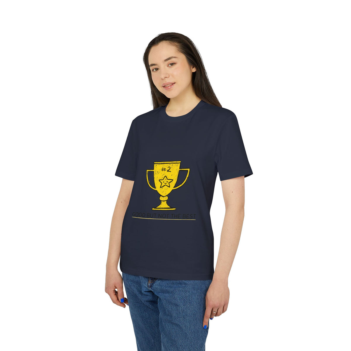 Proud Second Place Trophy Organic Tee