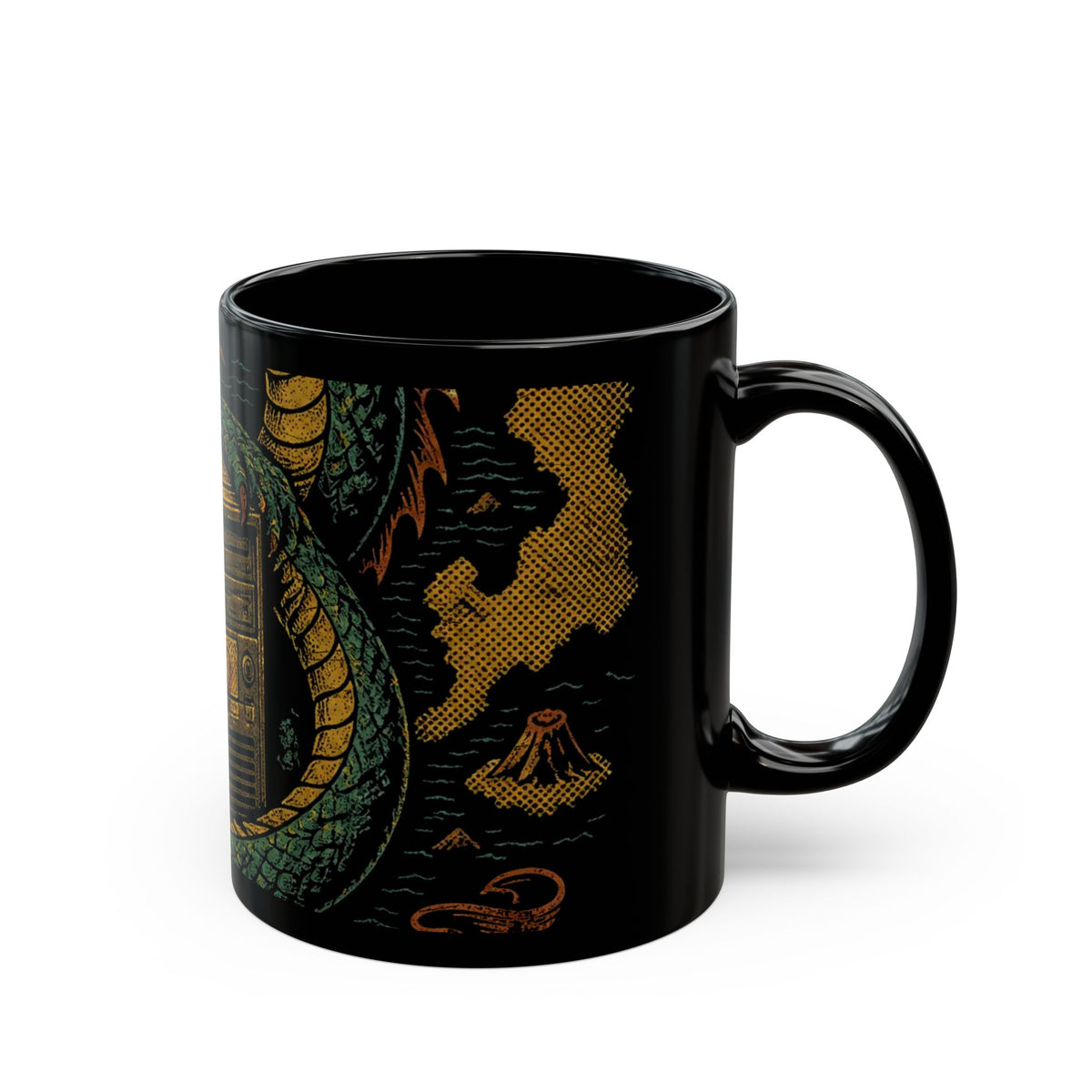 Legacy Code, Here Be Dragons Mug